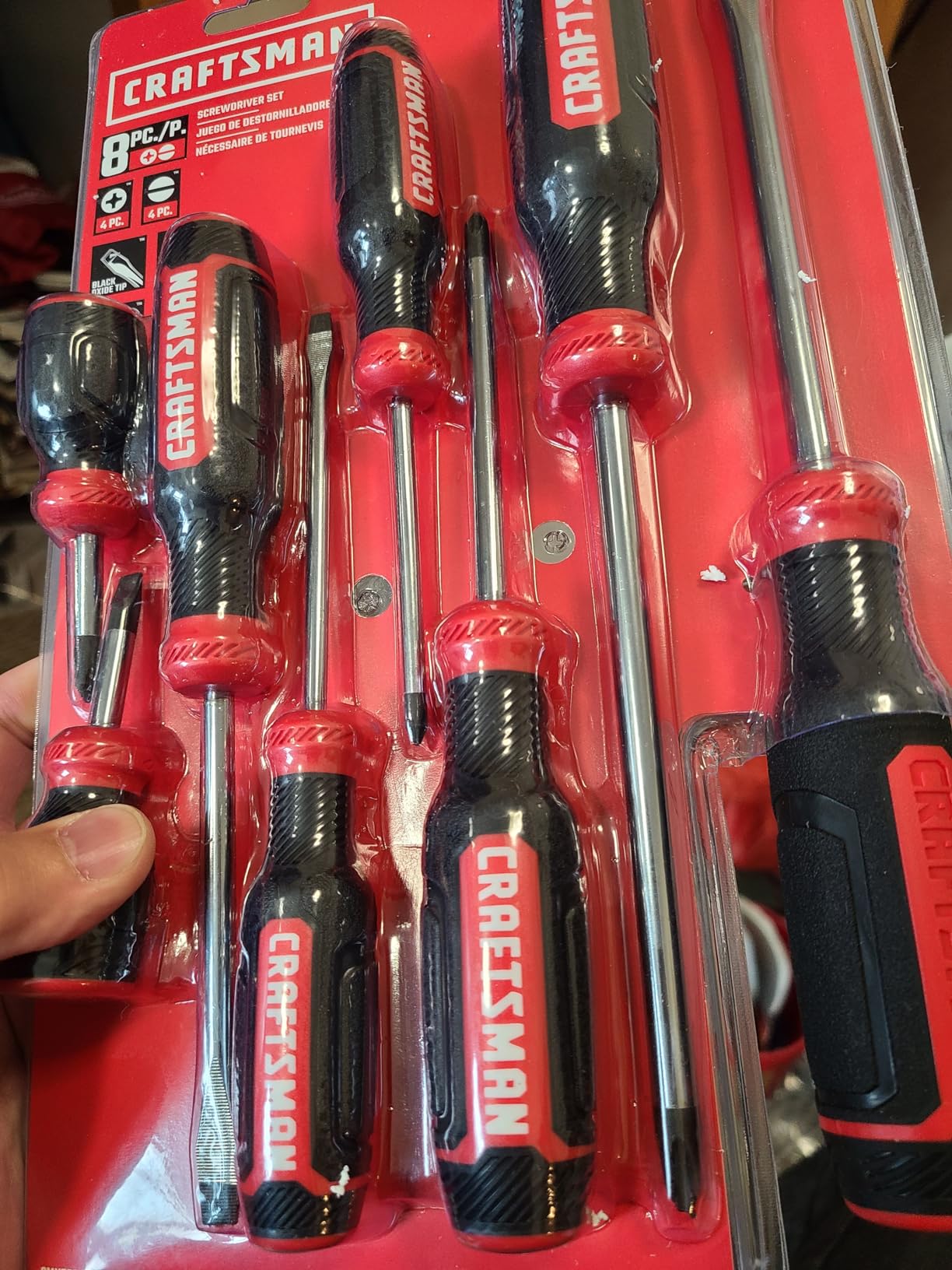 Screwdriver Set, Bi-Material, 8 Piece Set (CMHT65075N) customer photo 2