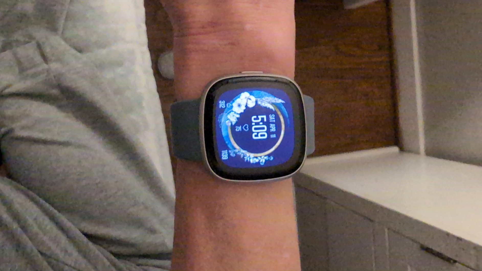 Fitbit Versa 4 Fitness Smartwatch with Daily Readiness - 3-Month Google Health Premium Membership Included - GPS, 24/7 Heart Rate, 40+ Exercise Modes, Sleep Tracking - Black/Graphite customer photo 2