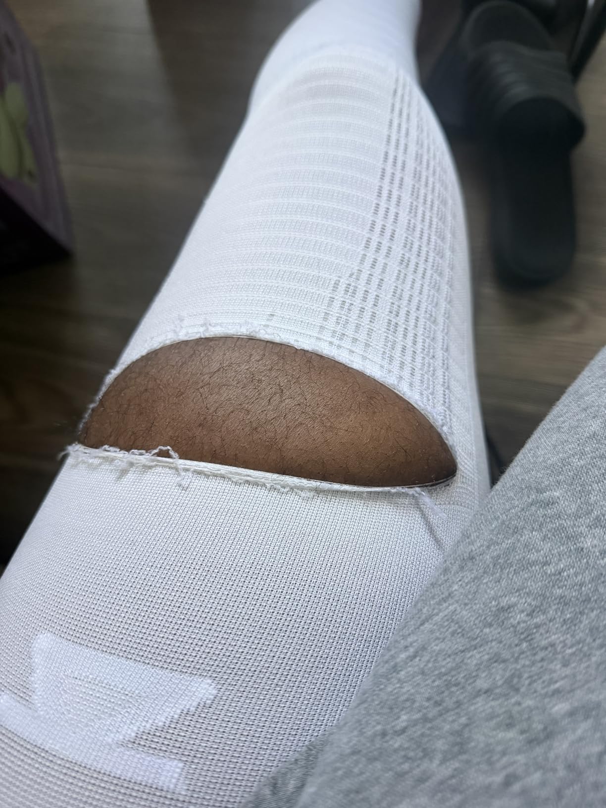 Zensah Full Leg Compression Sleeve - Support for Thigh, Knee, Calf for Men, Women, Running, Basketball, Football customer photo 2