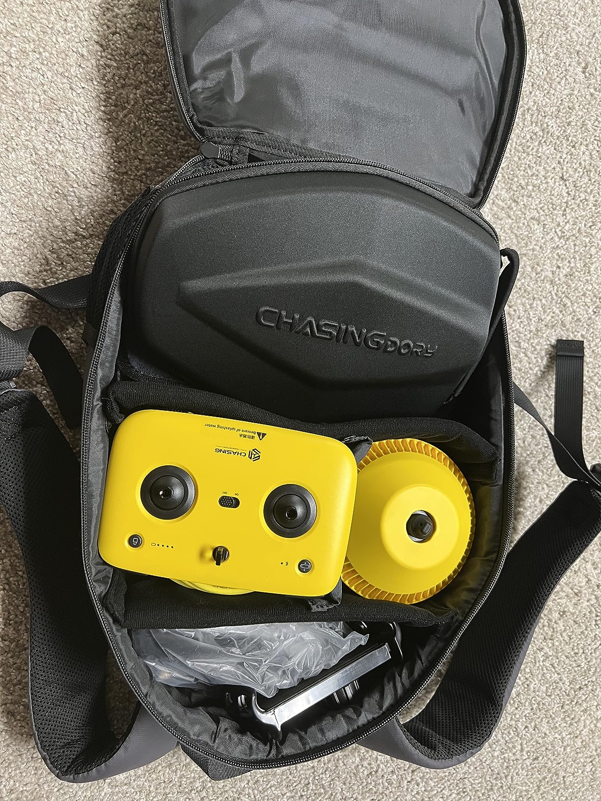 Chasing Dory Underwater Drone - Palm-Sized 1080p Full HD Underwater Drone with Camera for Real Time Viewing, APP Remote Control customer photo 1