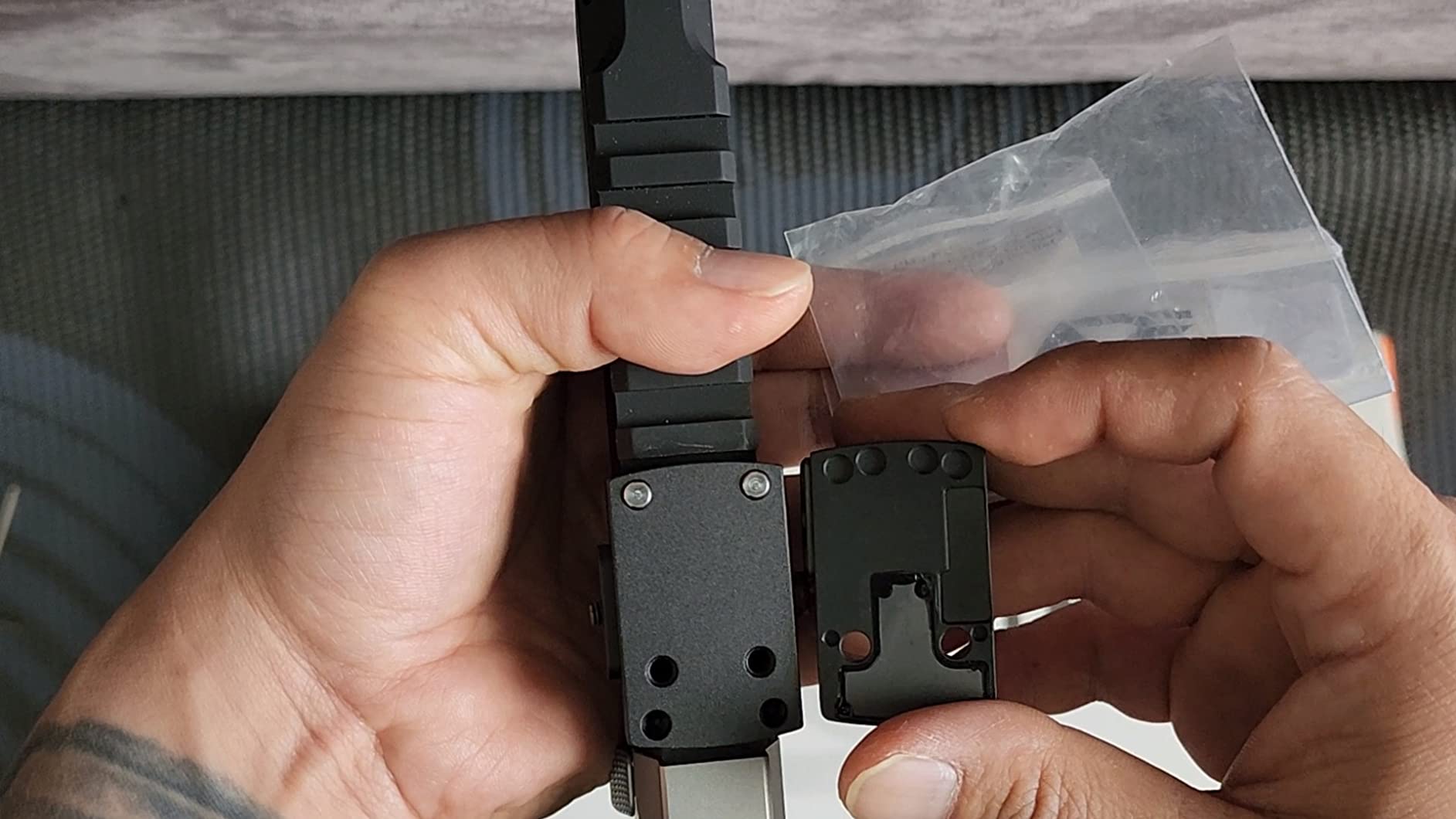 Holosun EPS Carry Series, 2MOA, 6MOA, 32 MOA Circle 2 MOA Dot Options, Modified RMSc, RMSc Adapter Plate customer photo 1