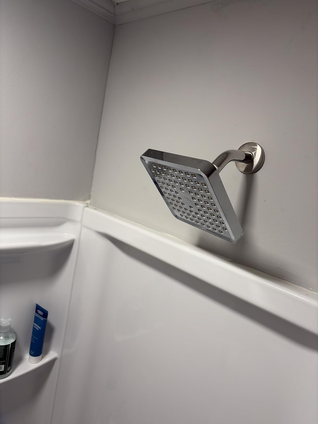 SparkPod Shower Head - High Pressure Rain - Premium Quality Luxury Design - Easy Clean Adjustable Replacement for Your Bathroom Shower Heads (Luxury Polished Chrome, 6 Inch Square) customer photo 2
