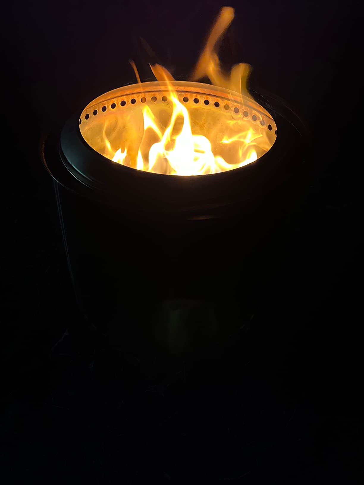 Solo Stove Ranger 2.0 with Stand - 15 Inch Smokeless Portable Fire Pit - Lightweight Outdoor Fireplace with Removable Ash Pan, Stainless Steel, Carry Case Included, Ideal for 2-4 People, 16.5 lbs customer photo 2