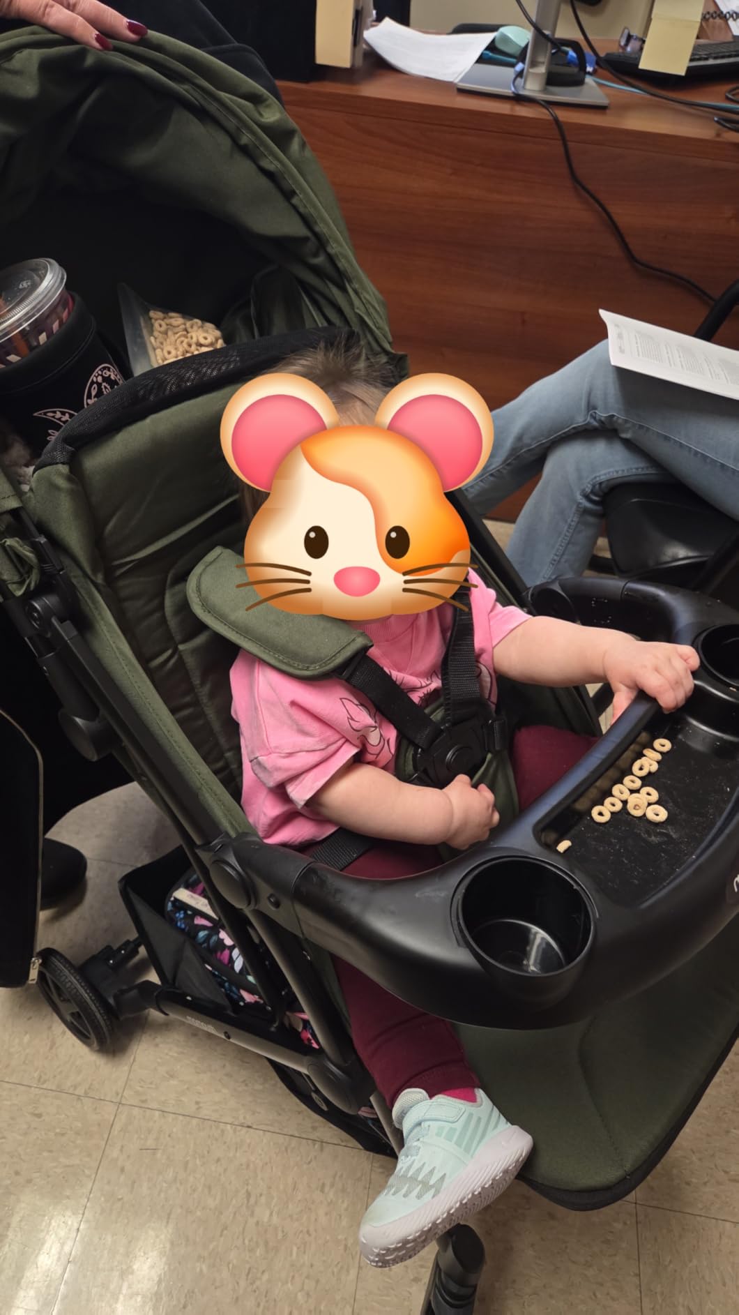 Mompush Lithe V2 Lightweight Travel Stroller, Compact Foldable Baby Stroller with Travel Bag, One-Hand Fold Stroller, Snack Tray, Mechanical Recline Seat, Airplane-Ready, UPF 50+ Canopy & Rain Cover customer photo 1