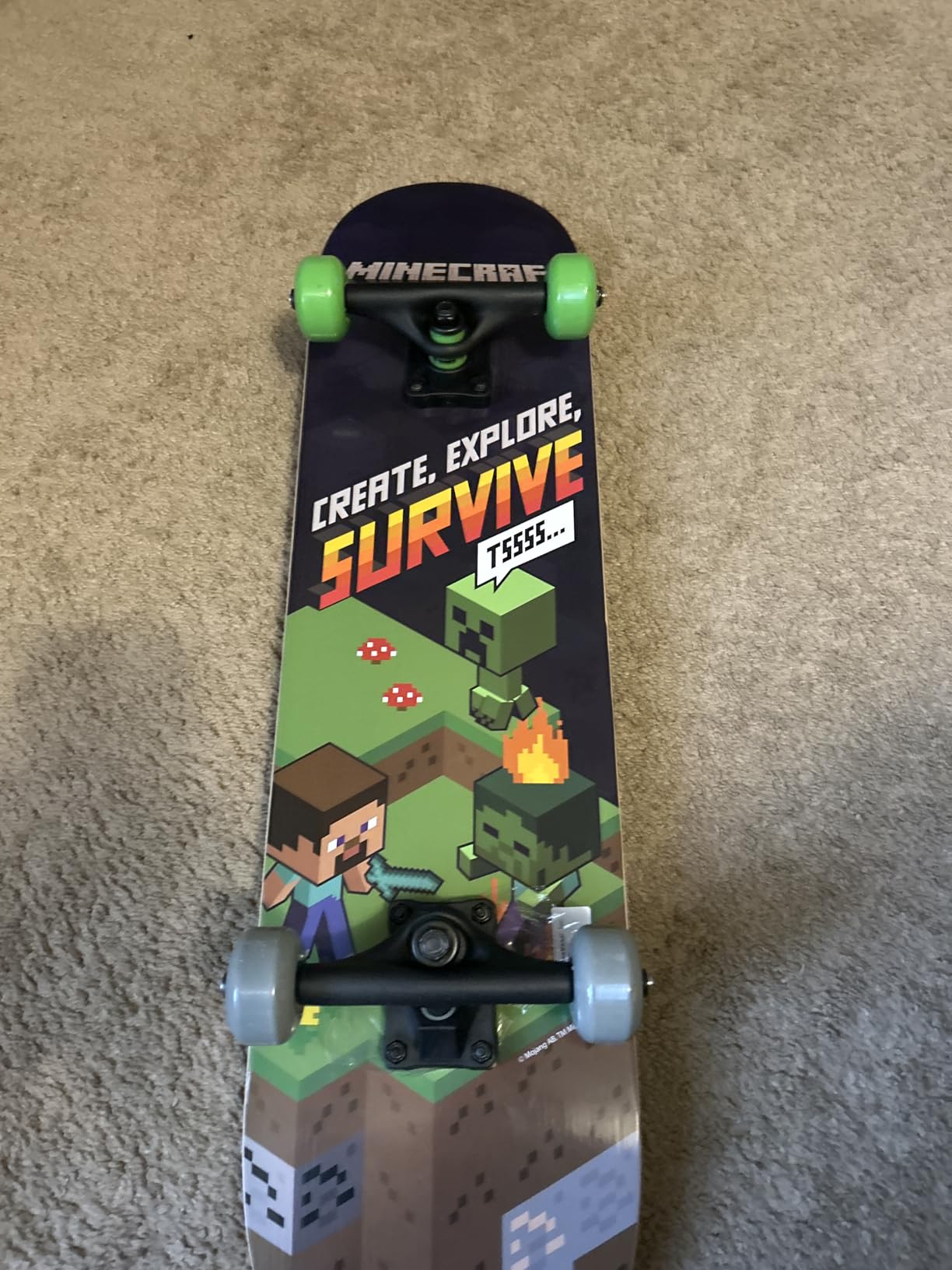 Nerf 31 inch Skateboard 9-ply Maple customer photo 1