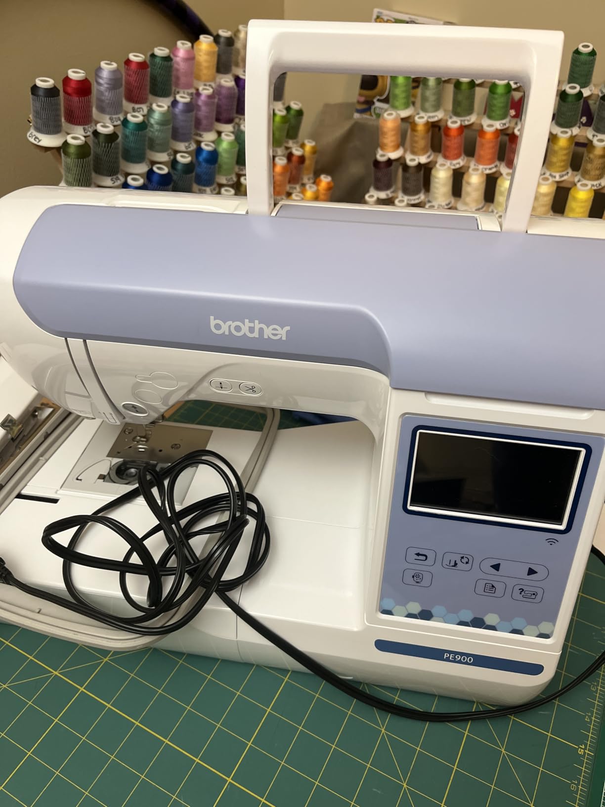 Brother PE900 Embroidery Machine with WLAN customer photo 2
