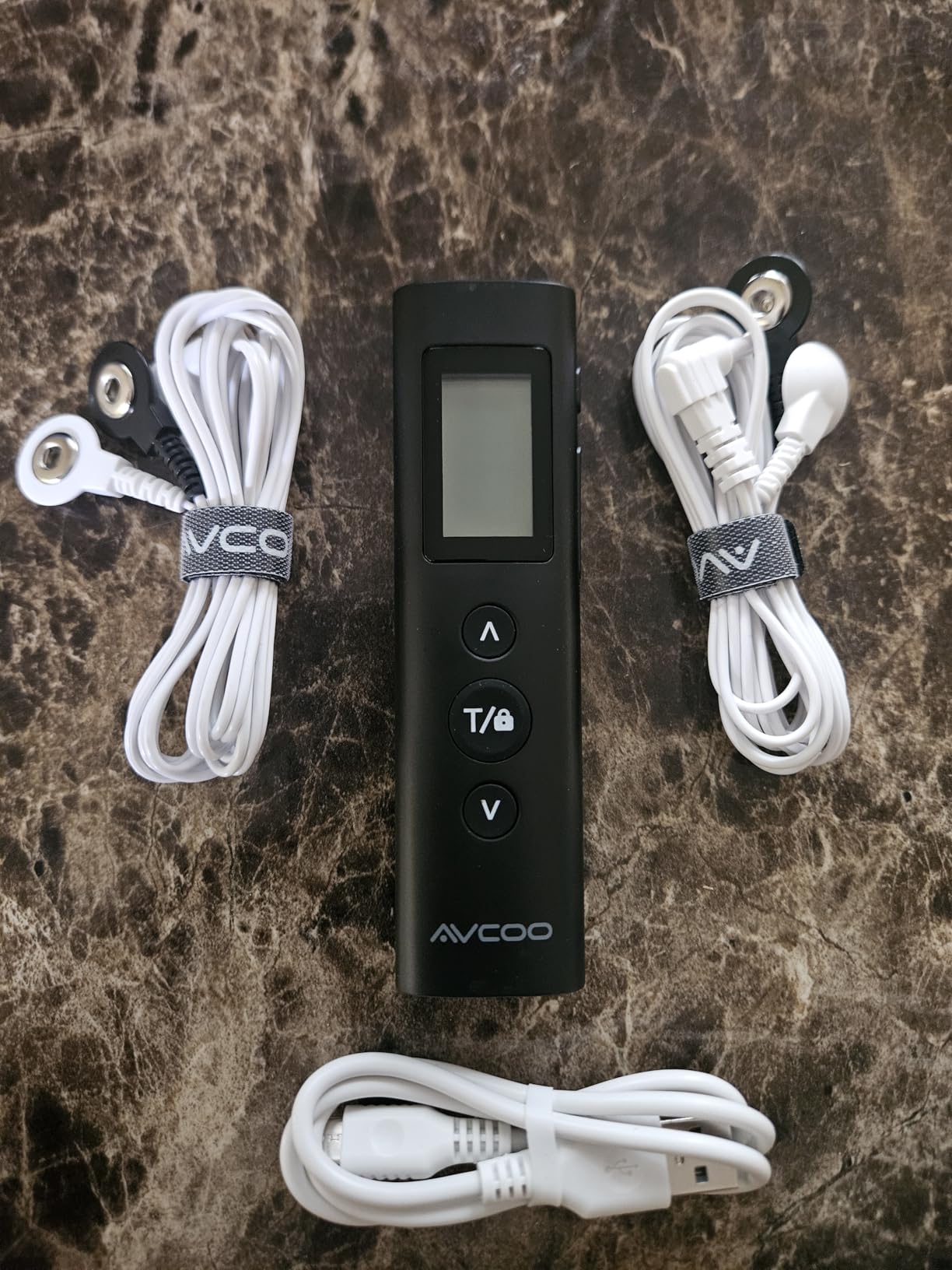 AVCOO 30 Modes TENS EMS Unit Compact Muscle Stimulator for Pain Relief of Back, Shoulder, Neck, Rechargeable & Portable customer photo 2