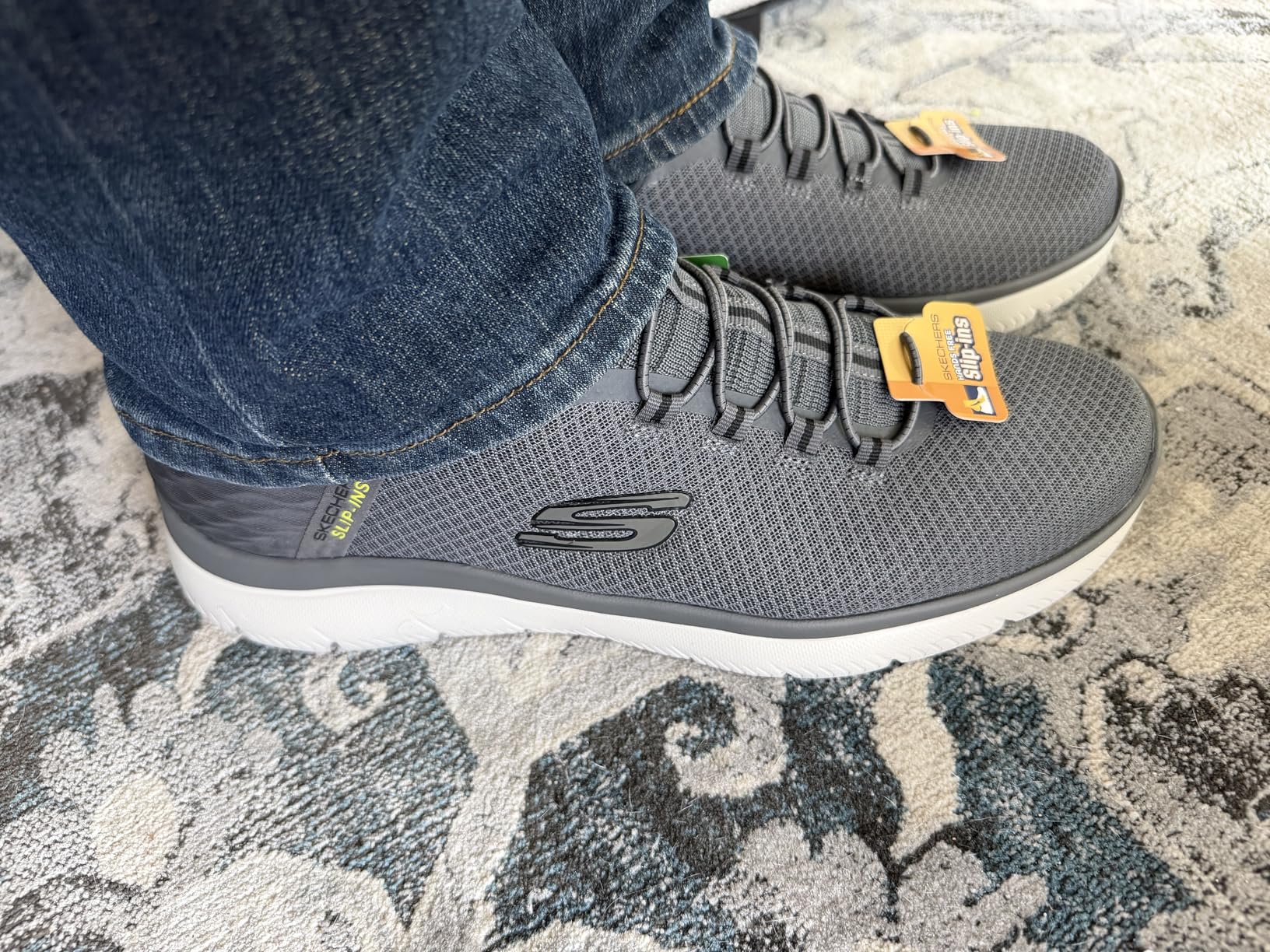 Skechers Men's Summits High Range Hands Free Slip-in Sneaker customer photo 1