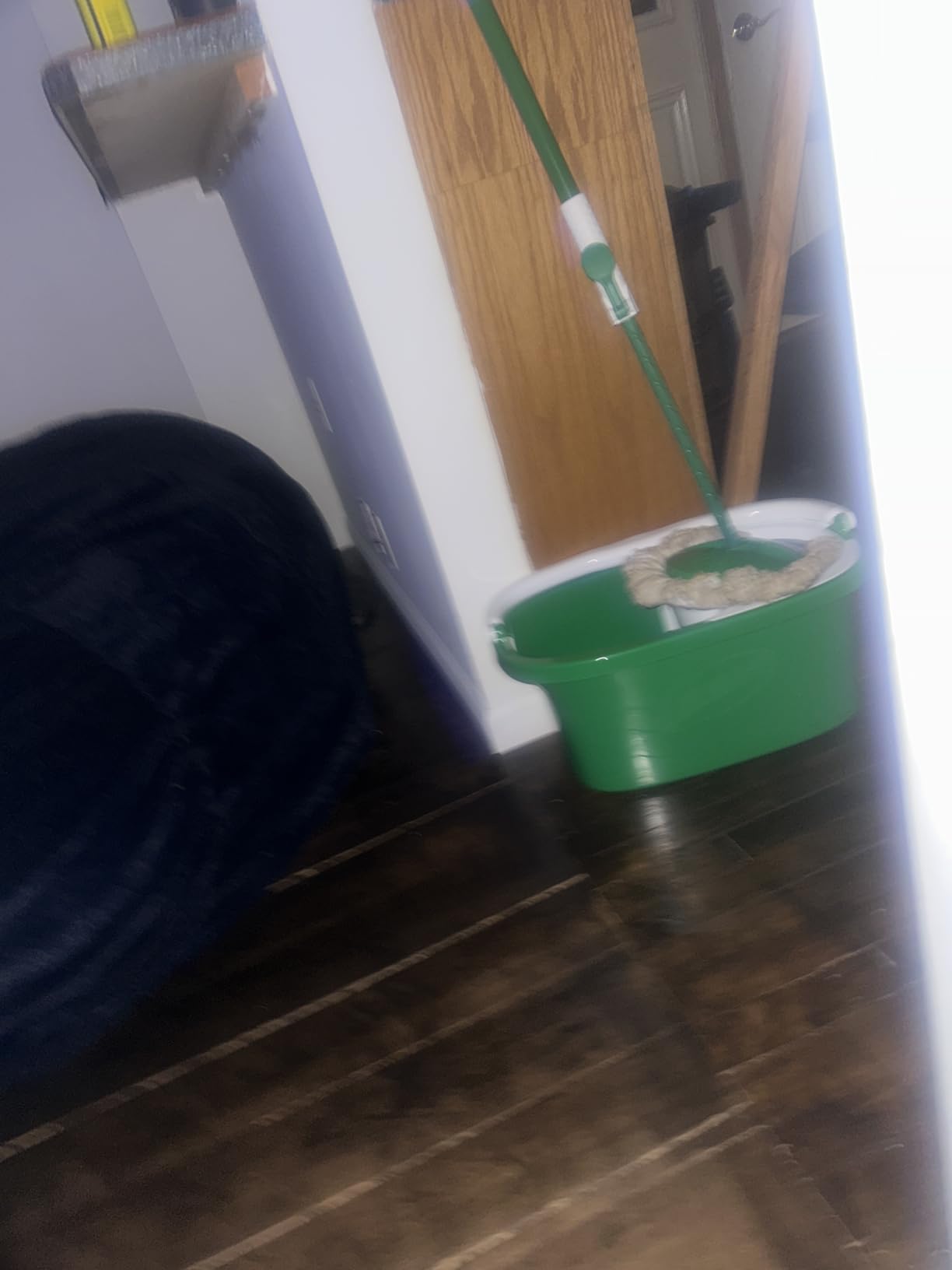 Libman Tornado Spin Mop System and 1 Refill, Mop and Bucket with Wringer Set for Hardwood Floor Cleaning customer photo 1