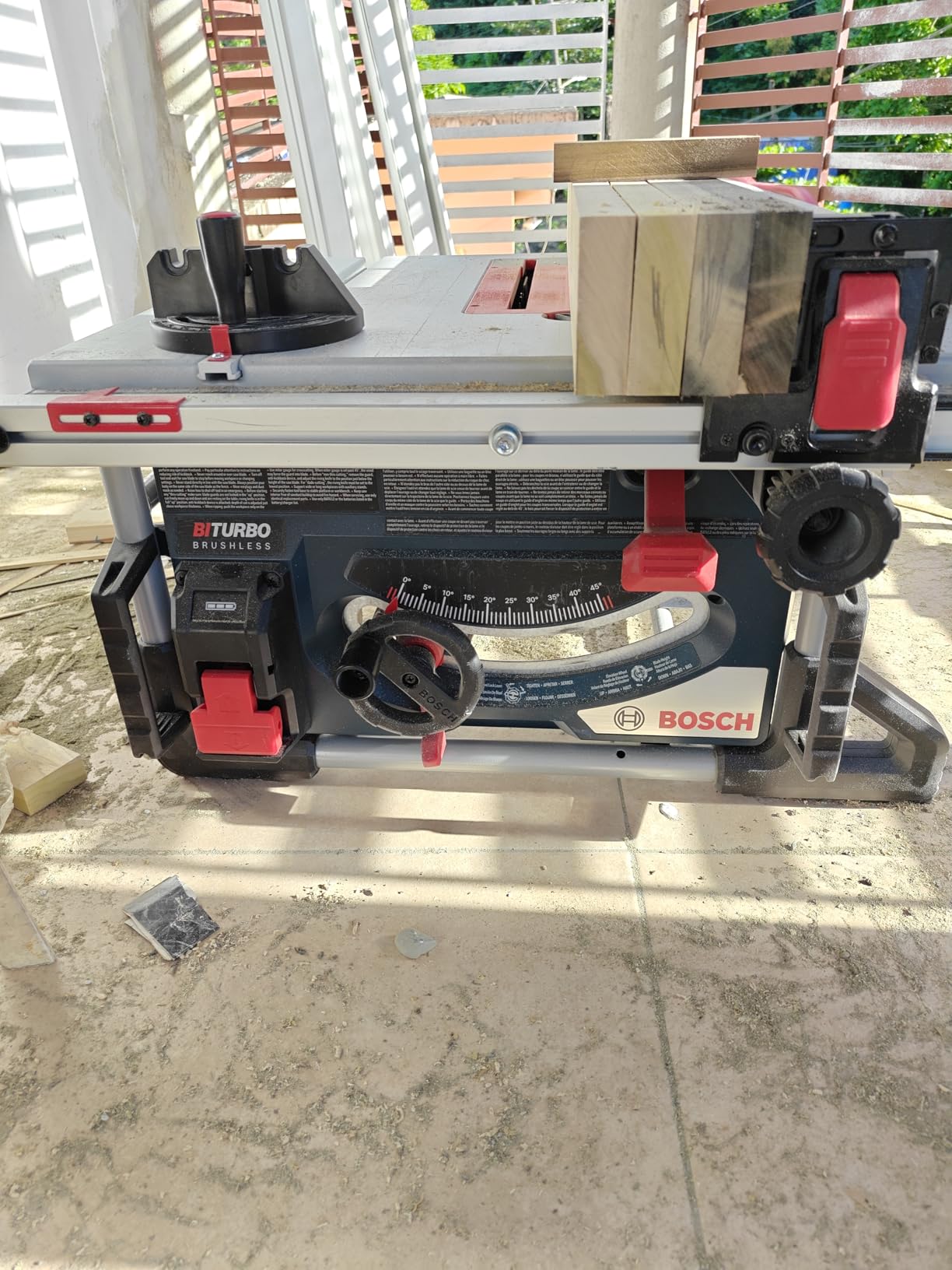 BOSCH GTS18V-08N PROFACTOR 18V 8-1/4 In. Portable Table Saw (Bare Tool) customer photo 2