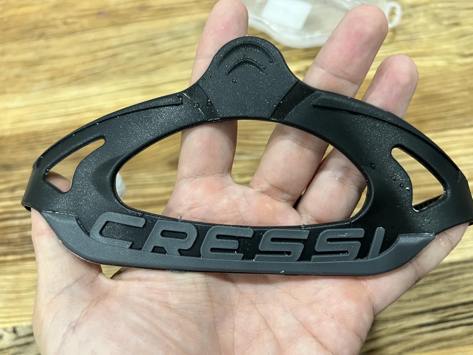 Cressi Frameless Freediving Mask with Reduced Internal Volume and Ergonomic Nose Shape - Atom: Made in Italy customer photo 2