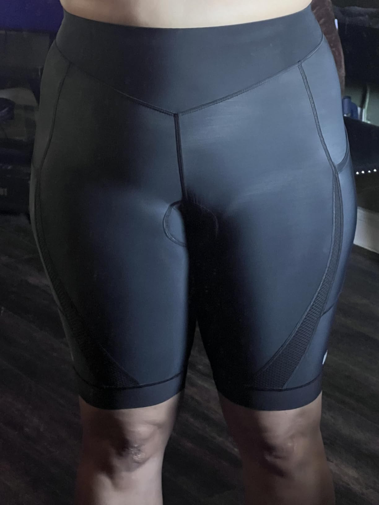 Heathyoga Womens 4D Padded Bike Shorts with Pockets Padding Cycling Shorts Women Bicycle Shorts Biker Biking Shorts customer photo 1