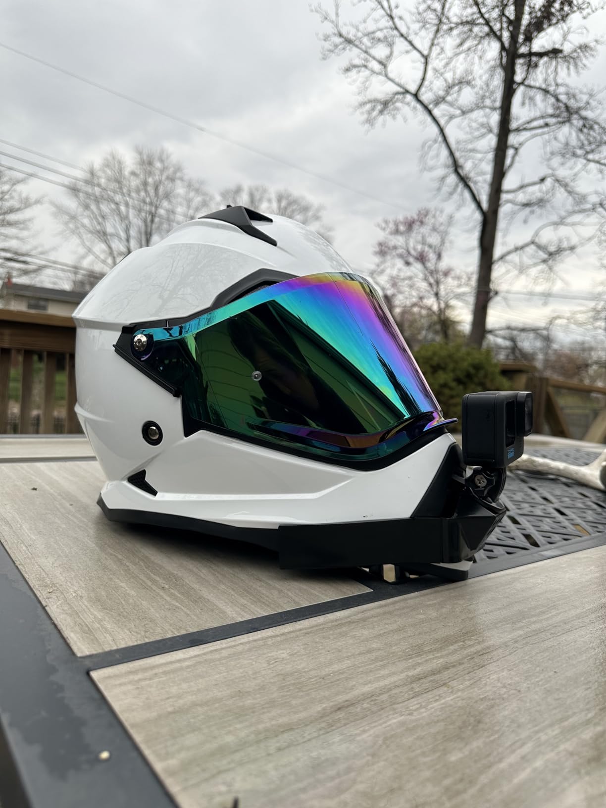 ILM Dual Sport Adventure Motorcycle Helmet with Pinlock Compatible Sun Visor Snowmobile ATV Dirt Bike Off Road Casco Model WS902 customer photo 1