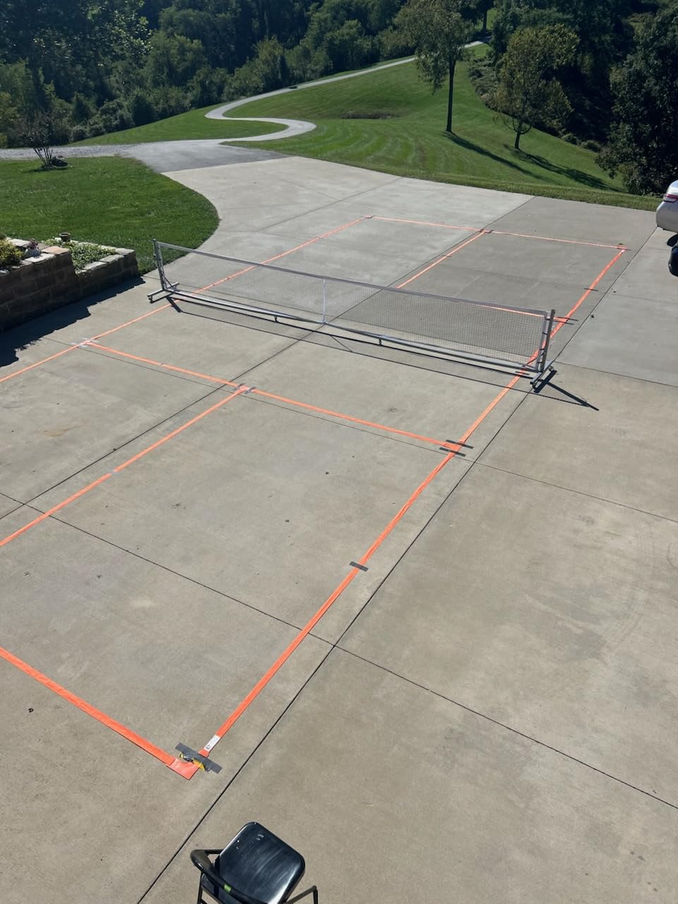 A11N Sports Pro Pickleball Net with Wheels and Hand Winch, Tournament Regulation Size, Anti-Sag Design, Perfect for Outdoor Court & Indoor Gym Floor customer photo 2