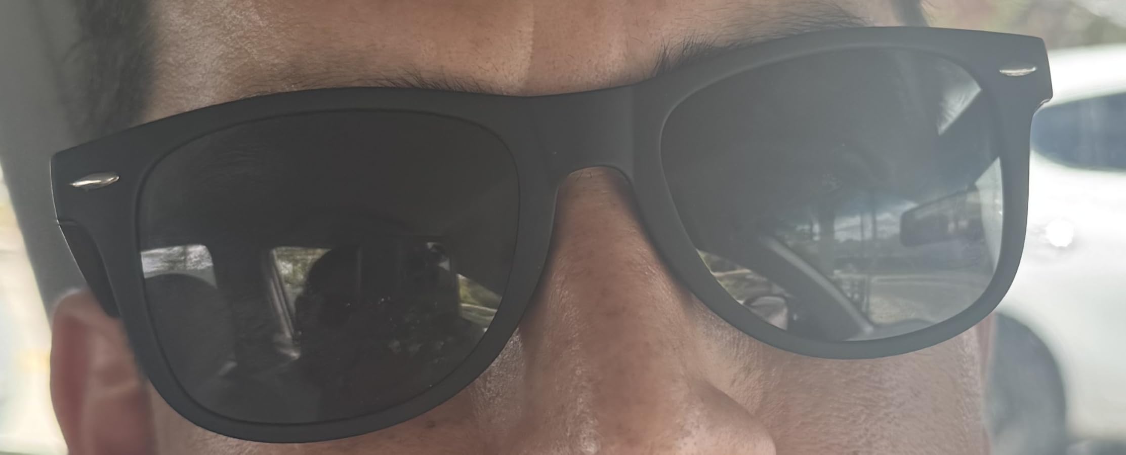 Sunglasses Men Polarized Sunglasses for Mens and Womens, Black Retro Sun Glasses Driving Fishing UV Protection customer photo 1