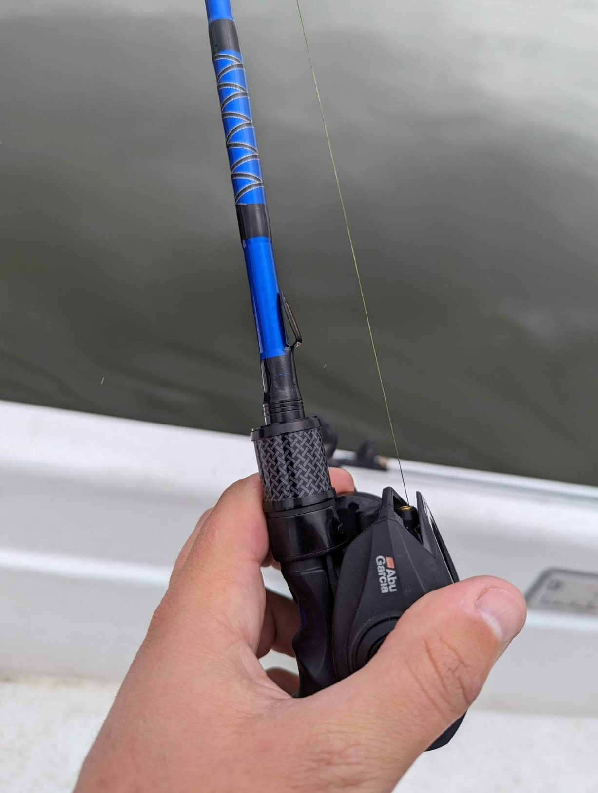 One Bass Fishing Rods,IM7 Graphite Spinning Rod & Casting Rod, 2 Pc Strong Quality Baitcasting Rod with Super Polymer Handle customer photo 2