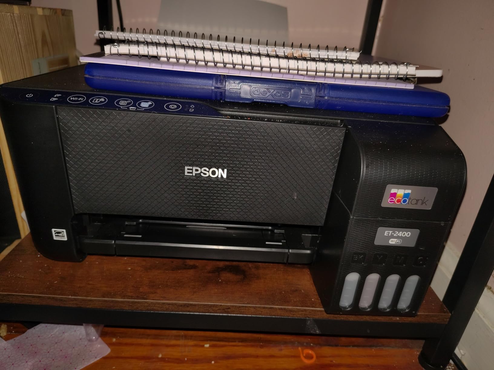 Epson EcoTank ET-2400 Wireless Color All-in-One Cartridge-Free Supertank Printer with Scan and Copy for Everyday Home Printing, Black customer photo 2