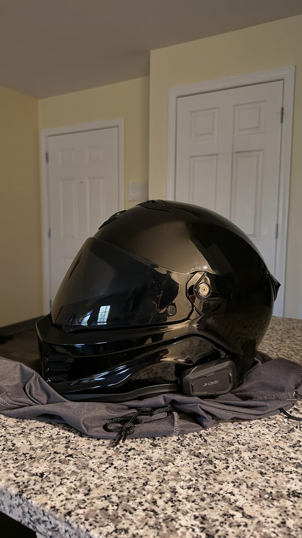 ScorpionEXO Covert FX Full Face Adult Motorcycle Helmet Street Fighter Style - Bluetooth Ready Speaker Pockets DOT ECE customer photo 1