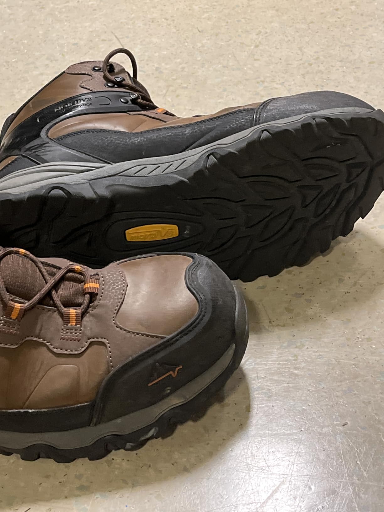 NORTIV 8 Waterproof Steel Toe Boots for Men Slip Resistant Safety Industrial Boots Paladin-Steel customer photo 1