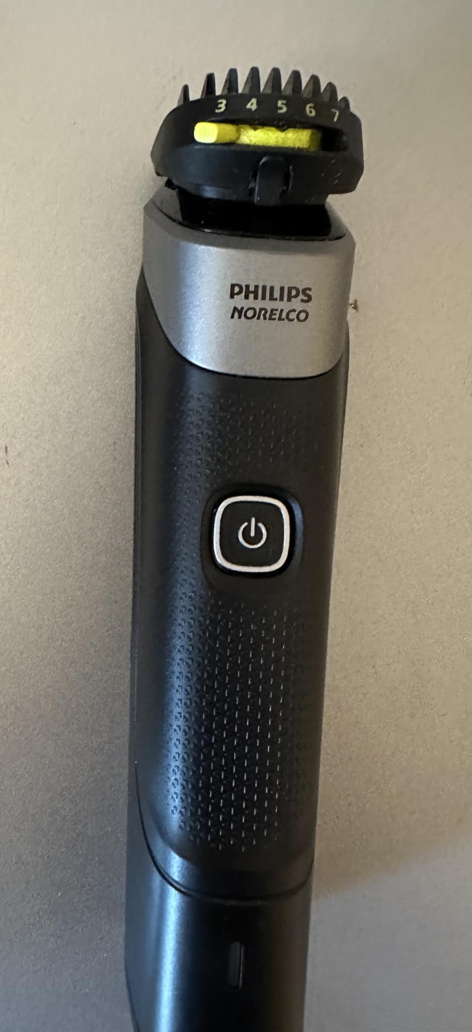 Philips Norelco Multigroom 5000 Series, All-in-One Trimmer and Hair Clipper, 18-Piece Men's Grooming Kit for Beard, Face, Hair, Body and Intimate Areas, No Blade Oil Needed, Model MG5910/49 customer photo 1
