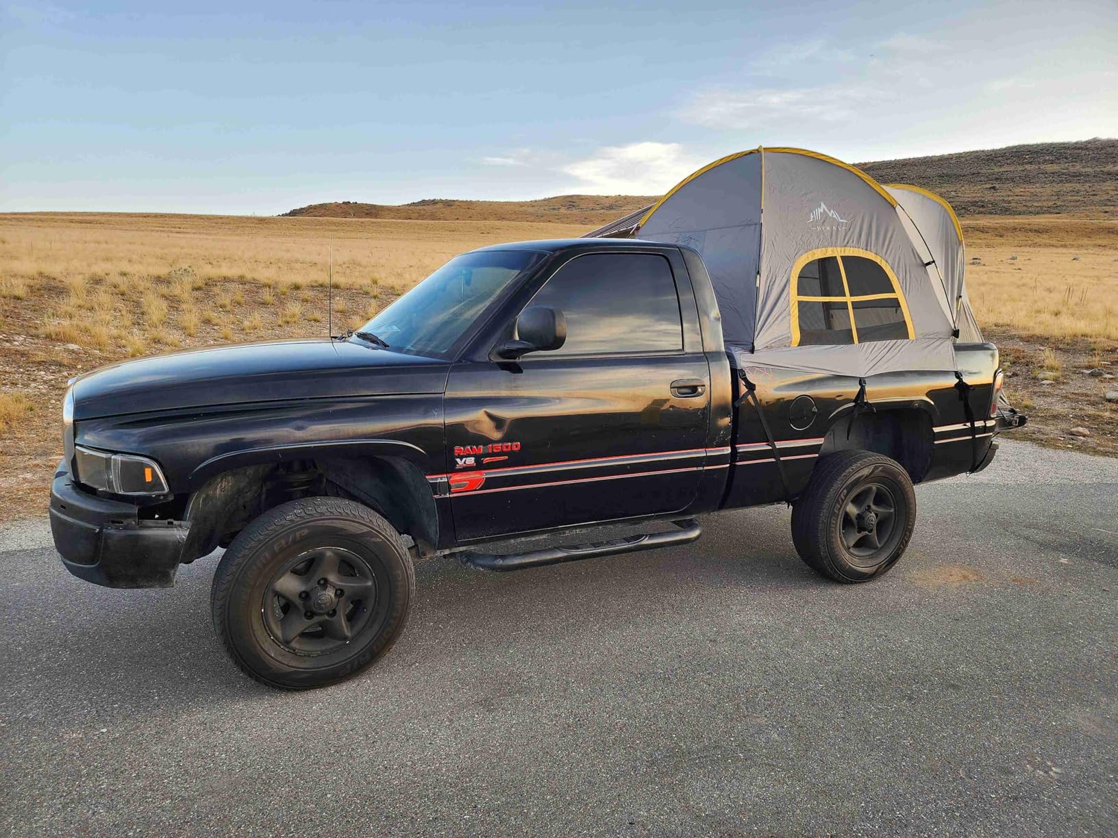 GoHimal Pickup Truck Tent, Waterproof PU2000mm Double Layer for FT Truck Bed, Portable Bed Tent for Camping customer photo 1