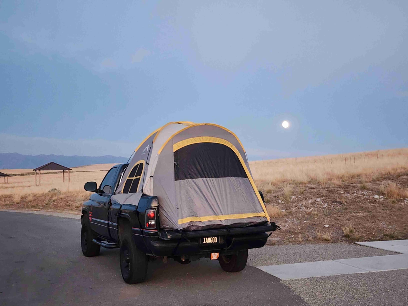 GoHimal Pickup Truck Tent, Waterproof PU2000mm Double Layer for FT Truck Bed, Portable Bed Tent for Camping customer photo 2