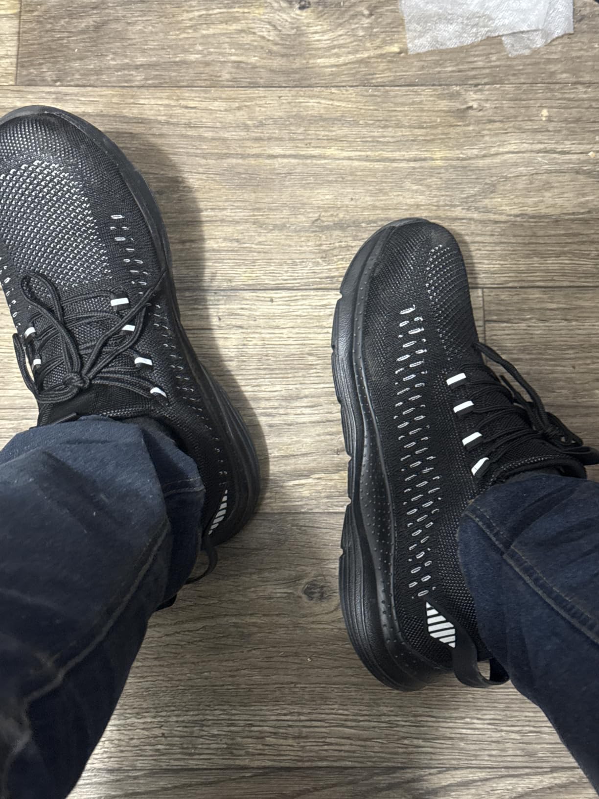 Steel Toe Shoes for Men and Women Comfortable Lightweight Work Safety Shoes Puncture Proof Slip Resistant Indestructible Sneakers Construction Work Utility customer photo 1