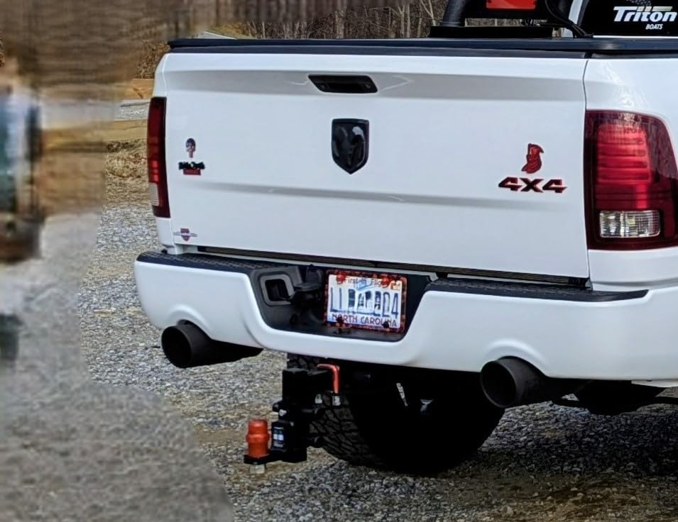 Nilight Trailer Hitch Ball Mount with 2-Inch Ball & 5/8