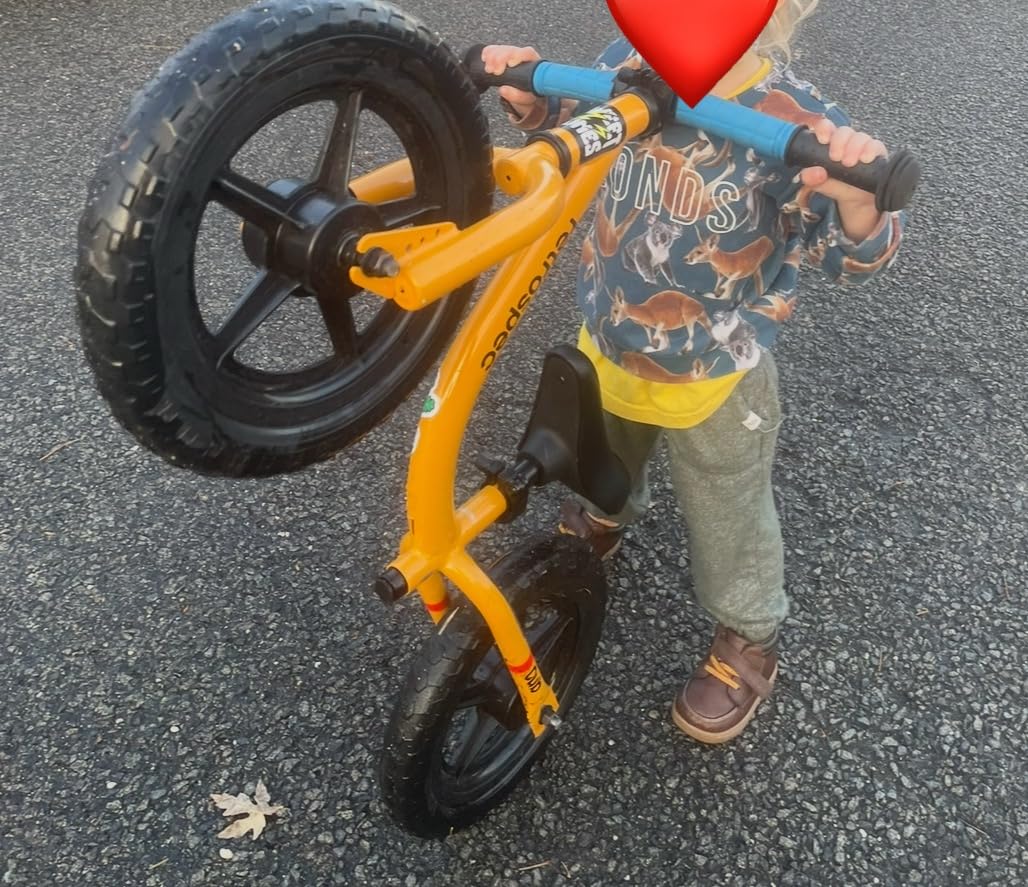 Retrospec Cub Toddler Balance Bike for Ages 18 Months - 3 Years - 12in No-Pedal Beginner Bicycle with Adjustable Seat, Puncture-Proof Tires & Safe Low Frame Design customer photo 1