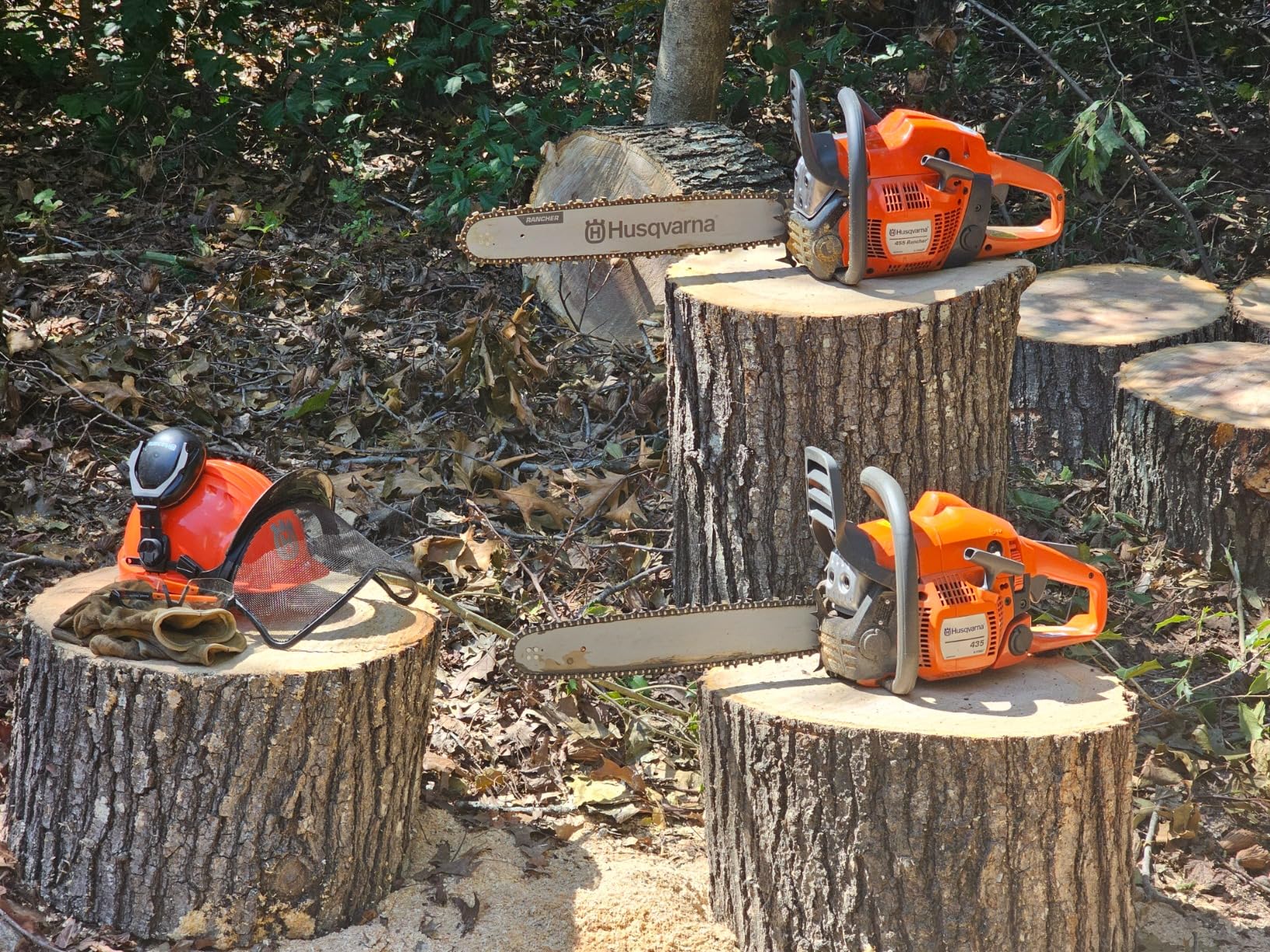 Husqvarna 455 Rancher Gas Chainsaw, 55-cc 3.5-HP, 2-Cycle X-Torq Engine, 20 Inch Chainsaw with Automatic Oiler, For Wood Cutting, Tree Trimming customer photo 2