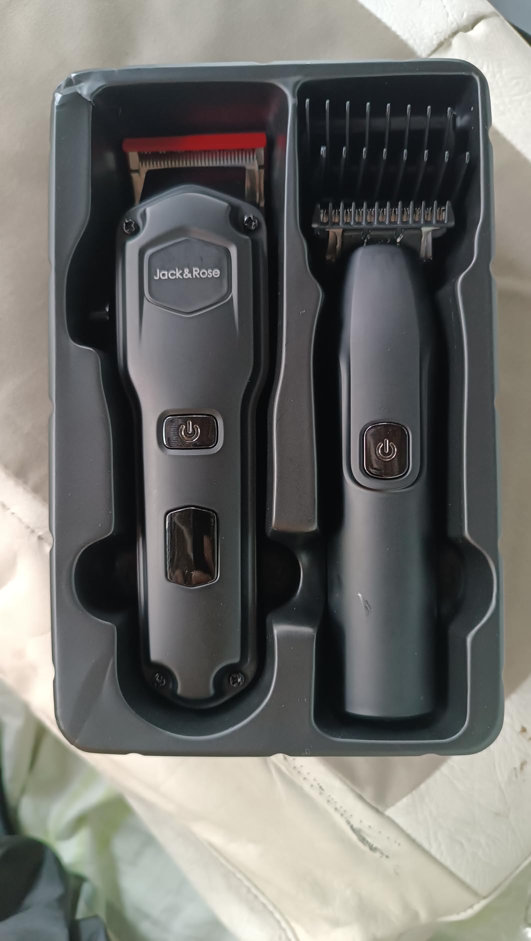 Jack & Rose Clippers and Trimmers Set, Cordless Hair Clippers for Men, Barber Clippers Set customer photo 1