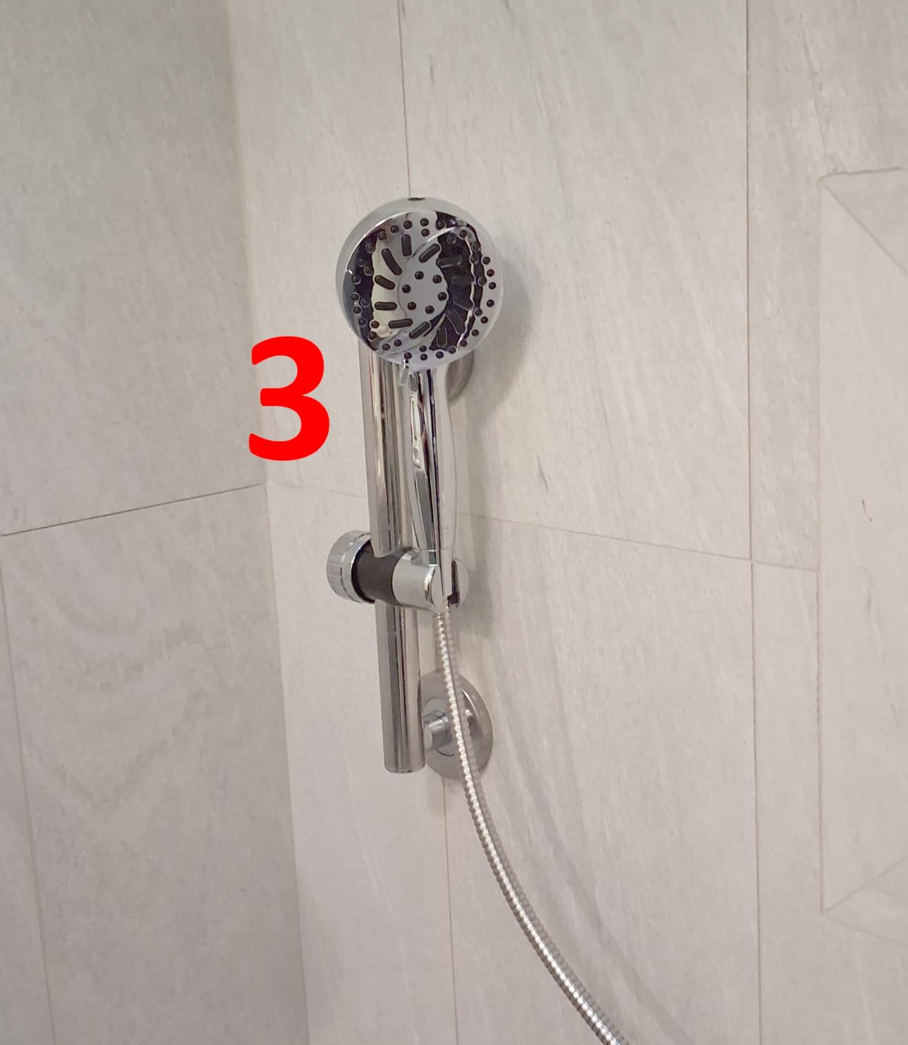 Delta Faucet ProClean Brushed Nickel Shower Head with Handheld, Showerhead with High Pressure Spray, Handheld Shower Head, 6 Spray Settings, SpotShield Brushed Nickel 75740SN customer photo 1