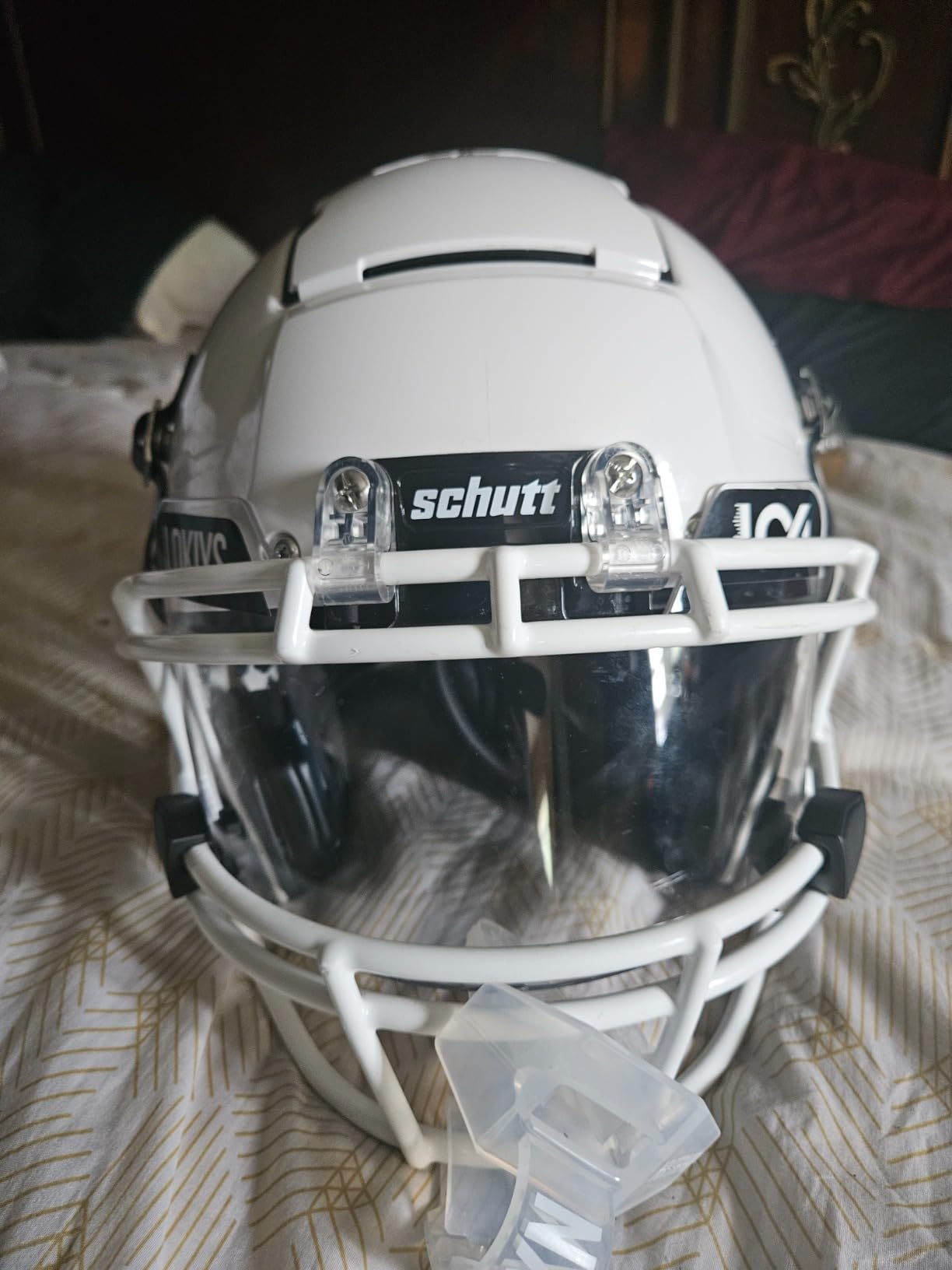 Schutt F7 2.0 Collegiate Football Helmet - Men's, Boys (14+) - NCAA Football - Plastic Outer, Foam Inner - Collegiate Football Helmets customer photo 2