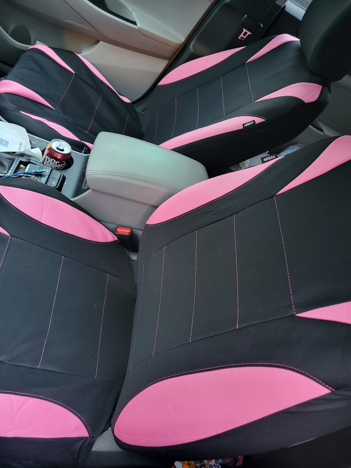 CAR PASS Waterproof Car Seat Covers Full Sets, Universal Fit Seat Covers for Cars, EVA Neoprene customer photo 2