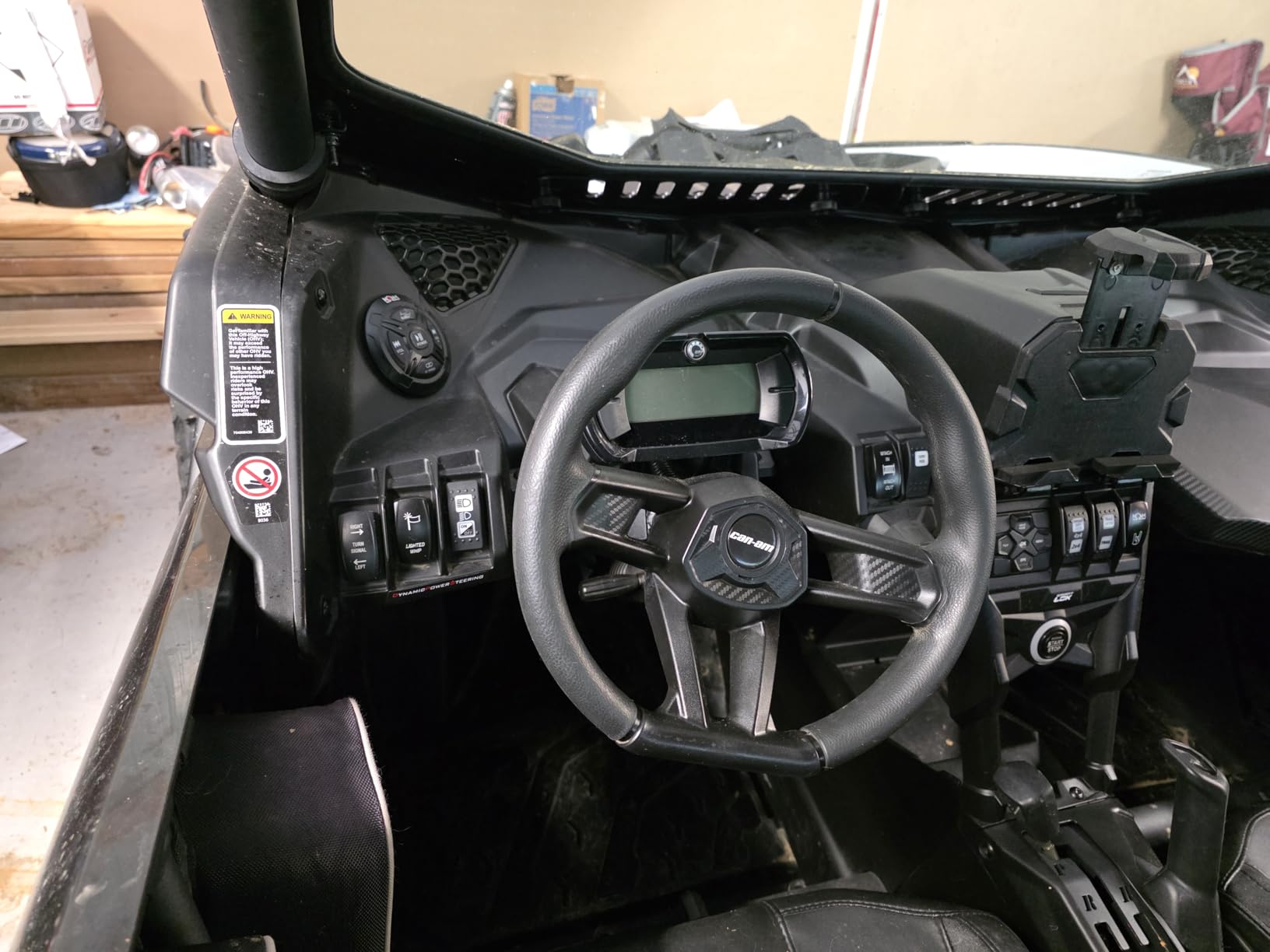NOAM NUTV5-S Quad PRO - Marine ATV/Golf Cart/UTV Stereo System Kit with 4 Waterproof LED Light Tower Speakers, Subwoofer, Weatherproof Controller with Bluetooth and AUX Input and Four Channels Amp customer photo 2