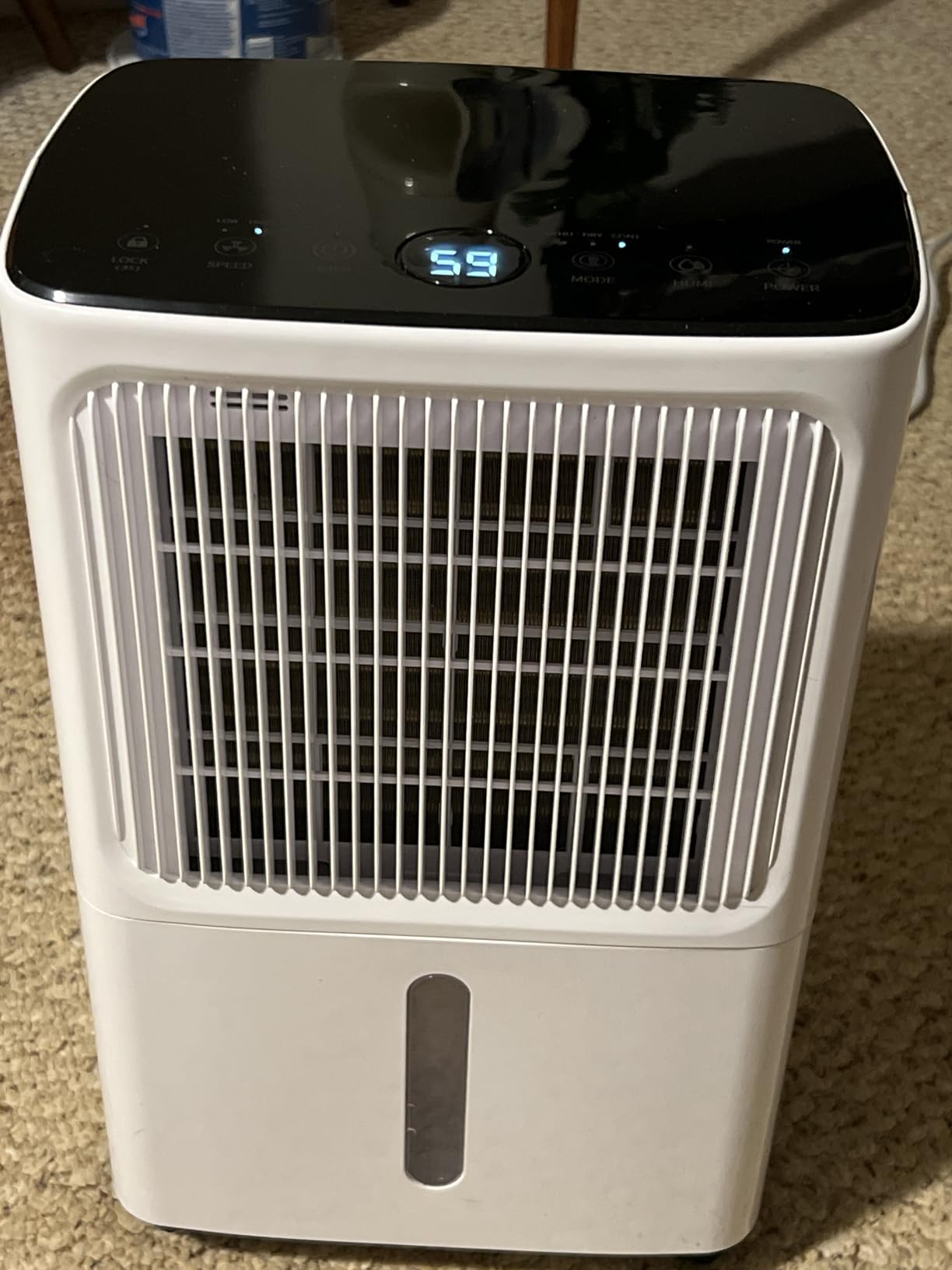VEAGASO 2500 Sq.Ft Dehumidifier for Basement with Drain Hose Max 34 Pints, Dehumidifiers for Home, Large Room, Three Modes, Intelligent Humidity Control customer photo 1