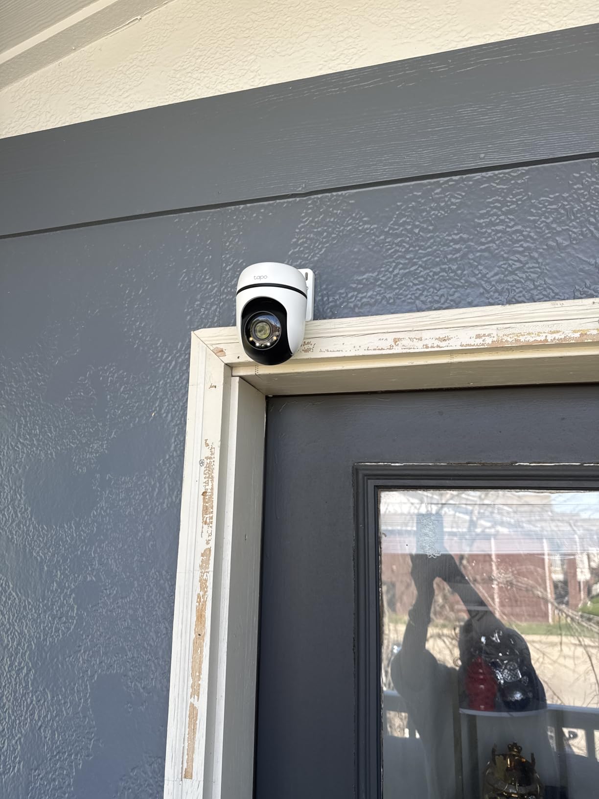 Tapo 1080P Outdoor Wired Pan/Tilt Security Wi-Fi Camera, 360° View, Motion Tracking, Works with Alexa & Google Home, Night Vision, Free AI Detection, Cloud & SD Card Storage(up to 512GB), Tapo C500 customer photo 1