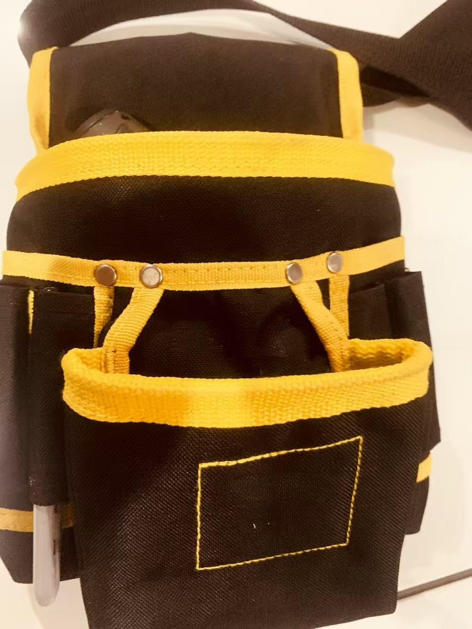 Magnetic Tool Belt for Men, 26 Pockets Heavy Duty Tool Pouch, Magnet Holster Nail Utility Toolbelt Detachable Adjustable Waist Holder customer photo 1