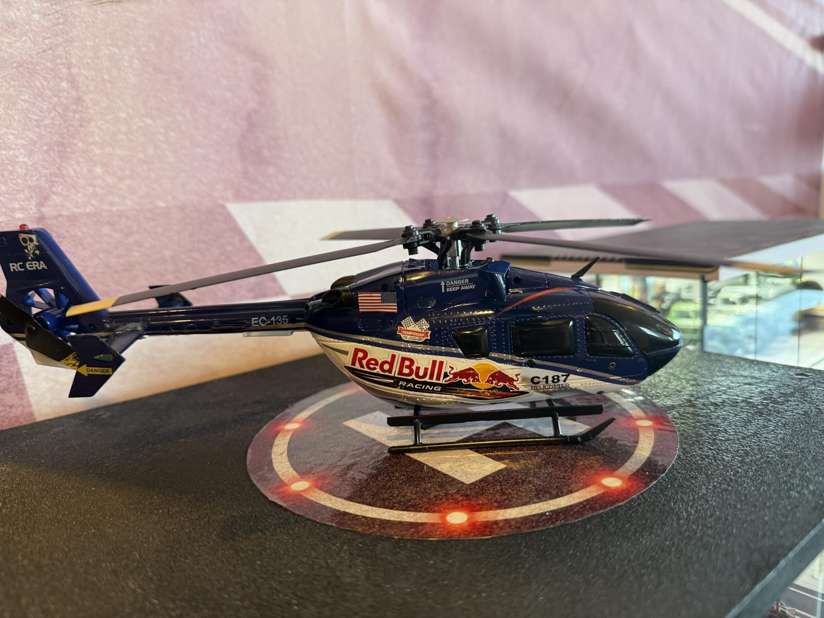 EC135 C187 Remote Controlled Helicopter Aircraft Plane RC Helicopter with Optical Flow Positioning, Single Rotor No Ailerons, 6-Axis Gyroscope Altitude Hovering Aerobatics for Adults Beginners customer photo 2