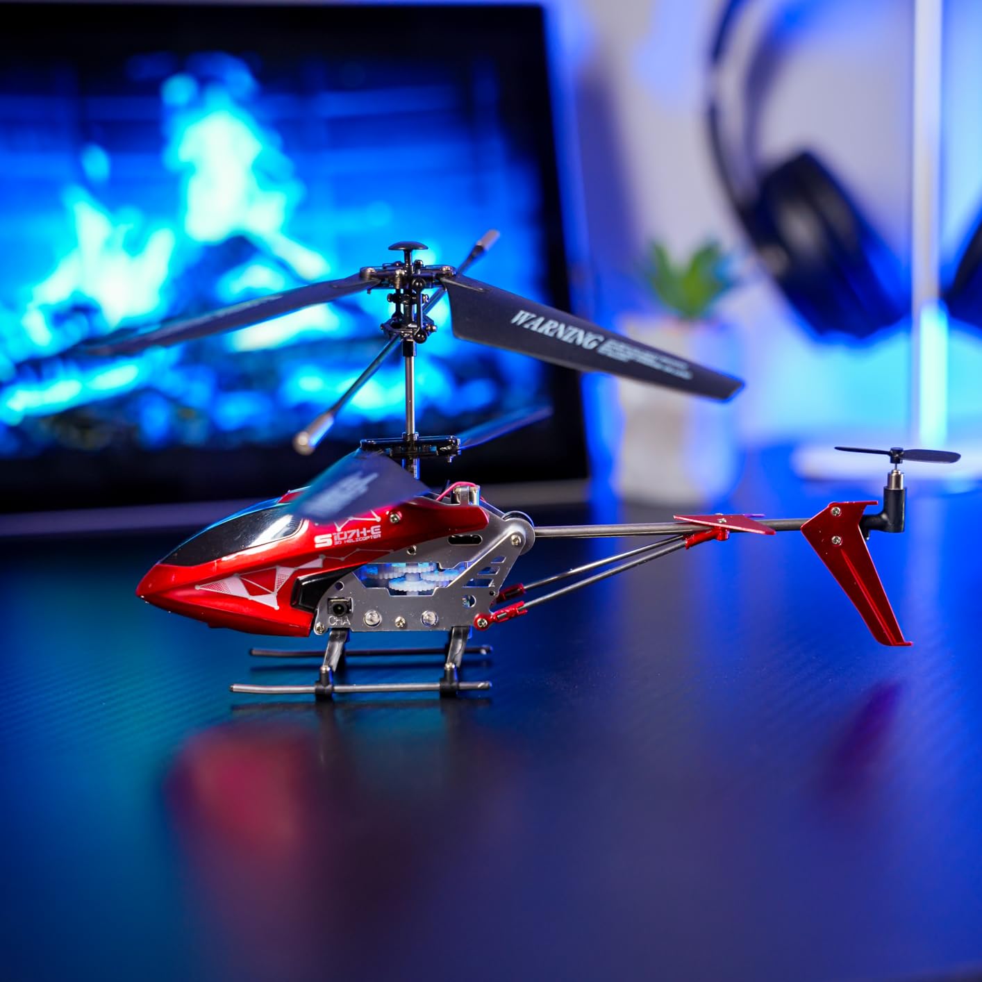 SYMA S107H-E RC Helicopter for Kids and Beginners, Remote Control Helicopter with Altitude Hold, 2 Speed Modes, Whole Alloy Design customer photo 1