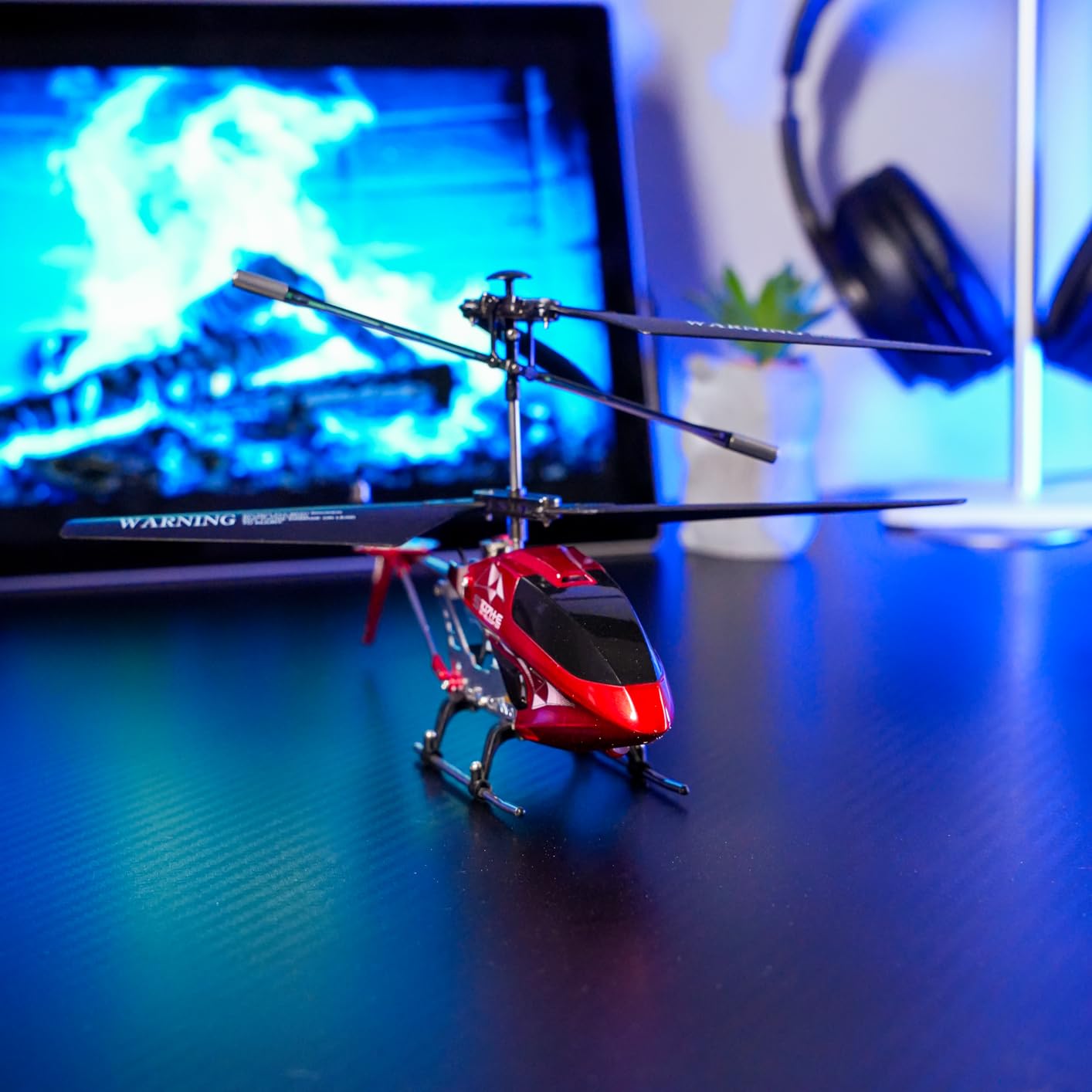 SYMA S107H-E RC Helicopter for Kids and Beginners, Remote Control Helicopter with Altitude Hold, 2 Speed Modes, Whole Alloy Design customer photo 2