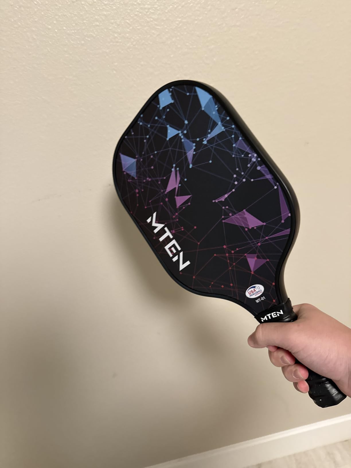 Pickleball Paddles Set of 2 or 4, or Single Paddle - USAPA Approved Fiberglass Surface Pickleball Rackets Set for Men & Women customer photo 2