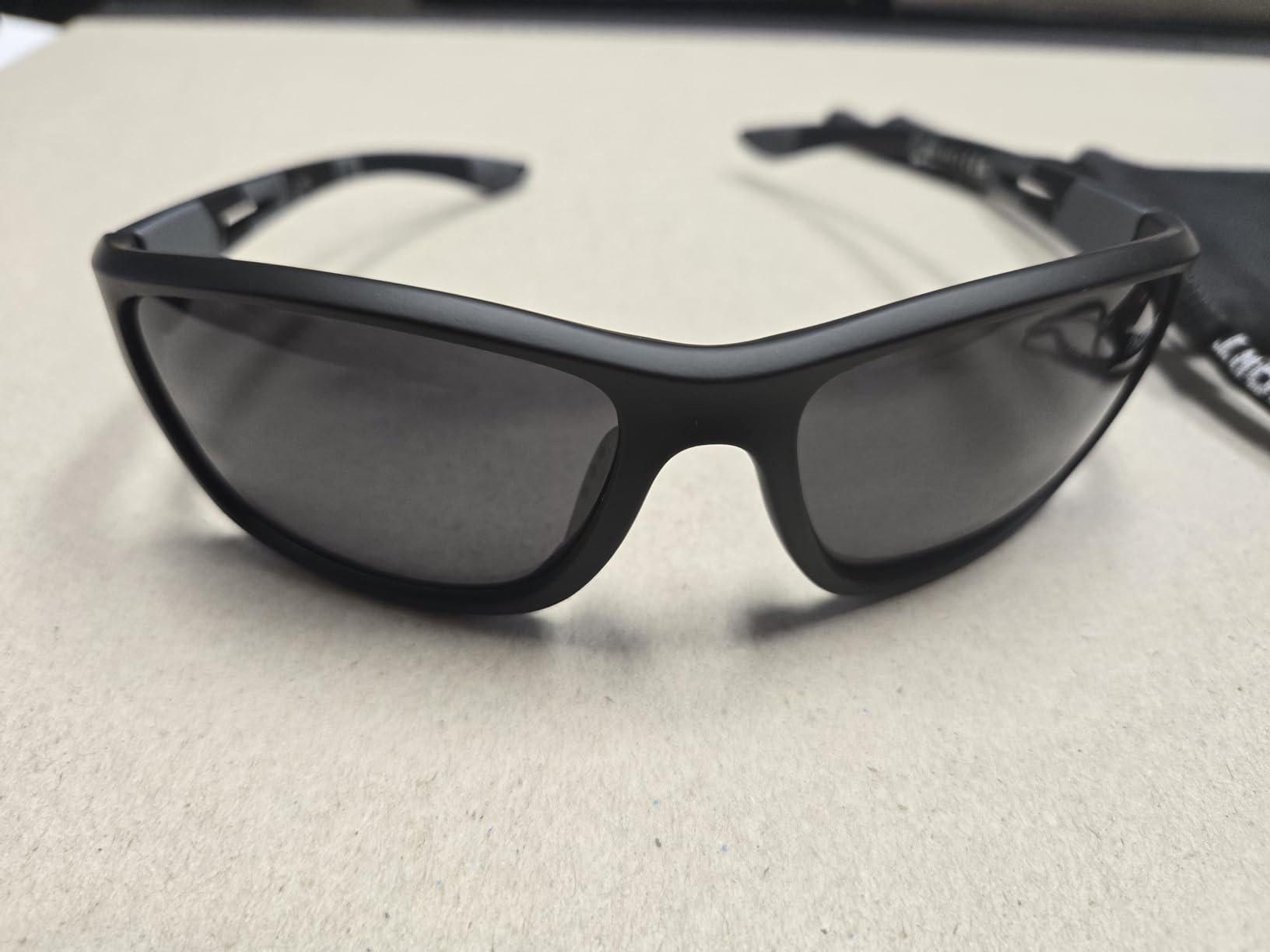 suoso Polarized Sports Sunglasses for Men: UV400 Protection Glasses Wrap Around Goggles for Driving Fishing customer photo 2