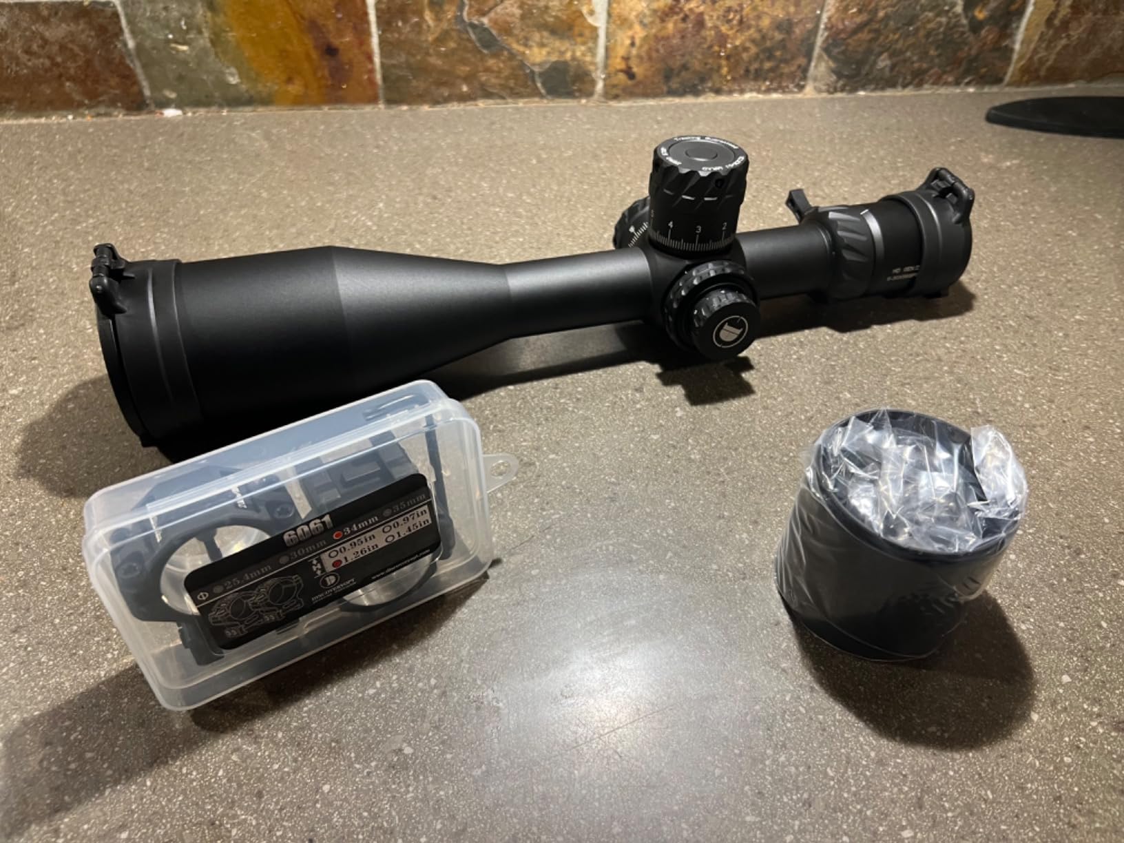 HD 5-30x56 PRS Rifle Optics, First Focal Plane, FFP Rifle Scope, Red Illuminated Reticle, Zero Stop 34mm Tube customer photo 2