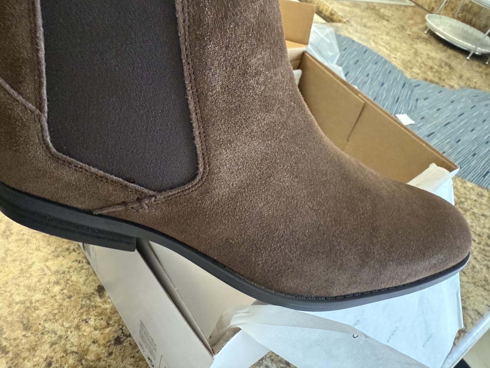 ALDO Men's Collen Leather Ankle Chelsea Boot customer photo 2