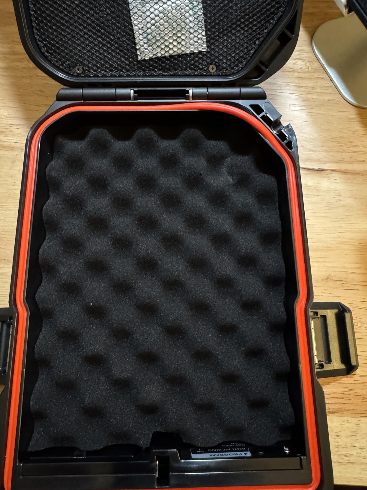 VAULTEK LifePod 10 Compact Lockable Weatherproof Case with Built-in Lock, Steel Security Cable, & TSA Handgun Case or Car Safe, Portable Travel Pistol Safe/Covert Black/Biometric customer photo 2