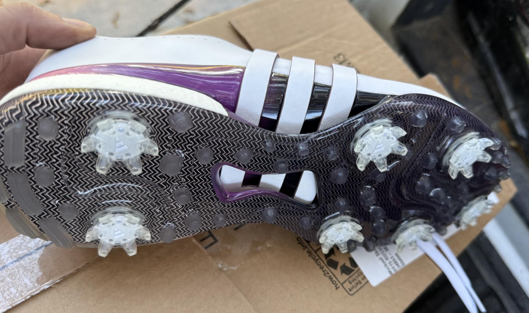 Adidas Mens Tour360 24 Golf Shoes customer photo 2
