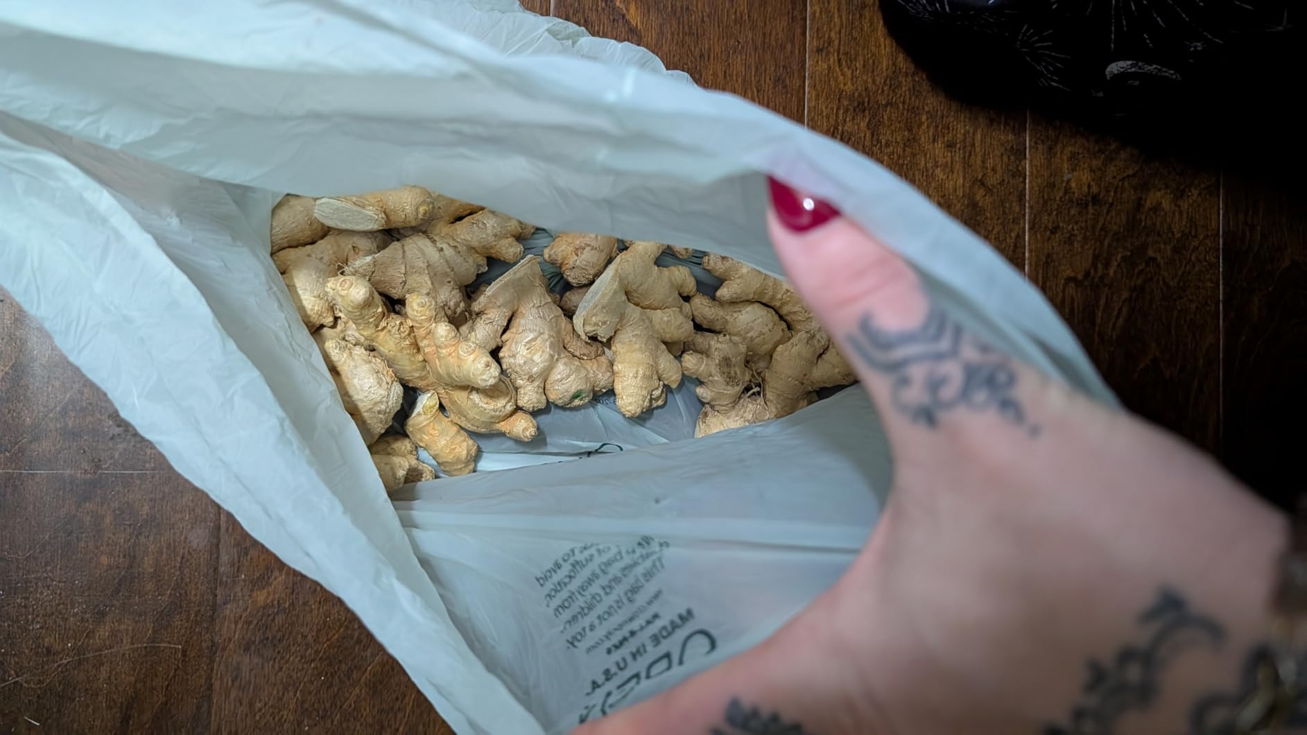 Produce Organic Ginger Root - Fresh Organic Ginger for Cooking, Tea, and Fermentation customer photo 1