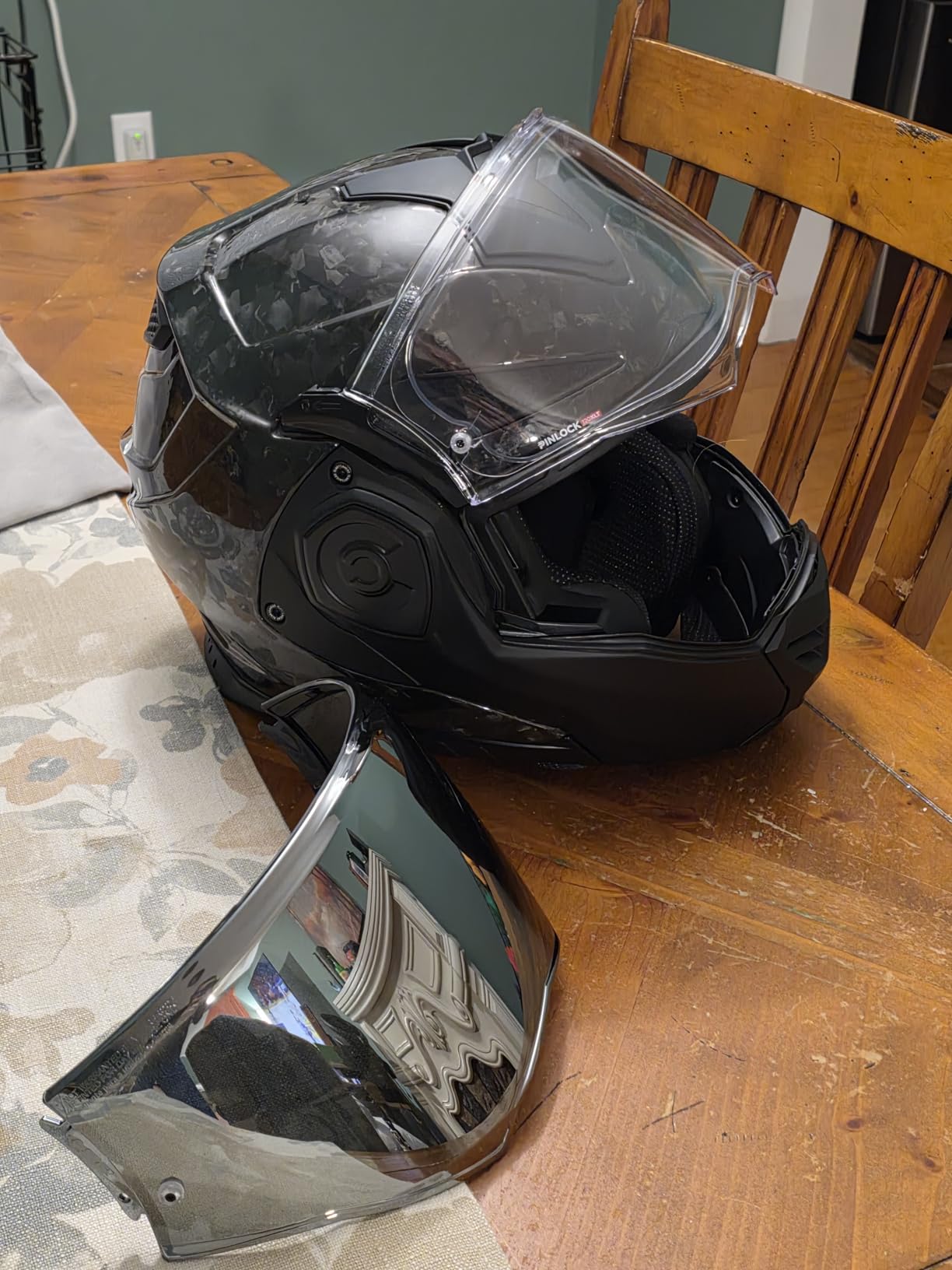 LS2 Helmets Advant X Carbon Modular Helmet customer photo 2