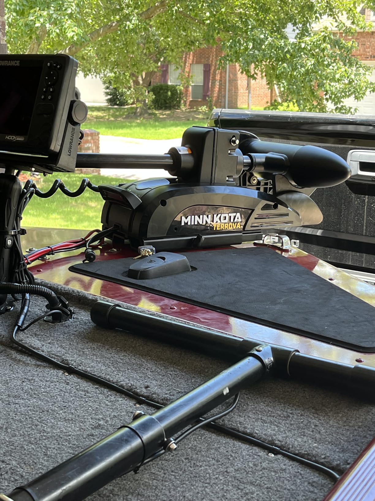 Minn Kota Terrova Bow-Mount Electric Trolling Motor with GPS, Spot-Lock - 55 Lb. Thrust, 54 In. Shaft, Freshwater customer photo 2